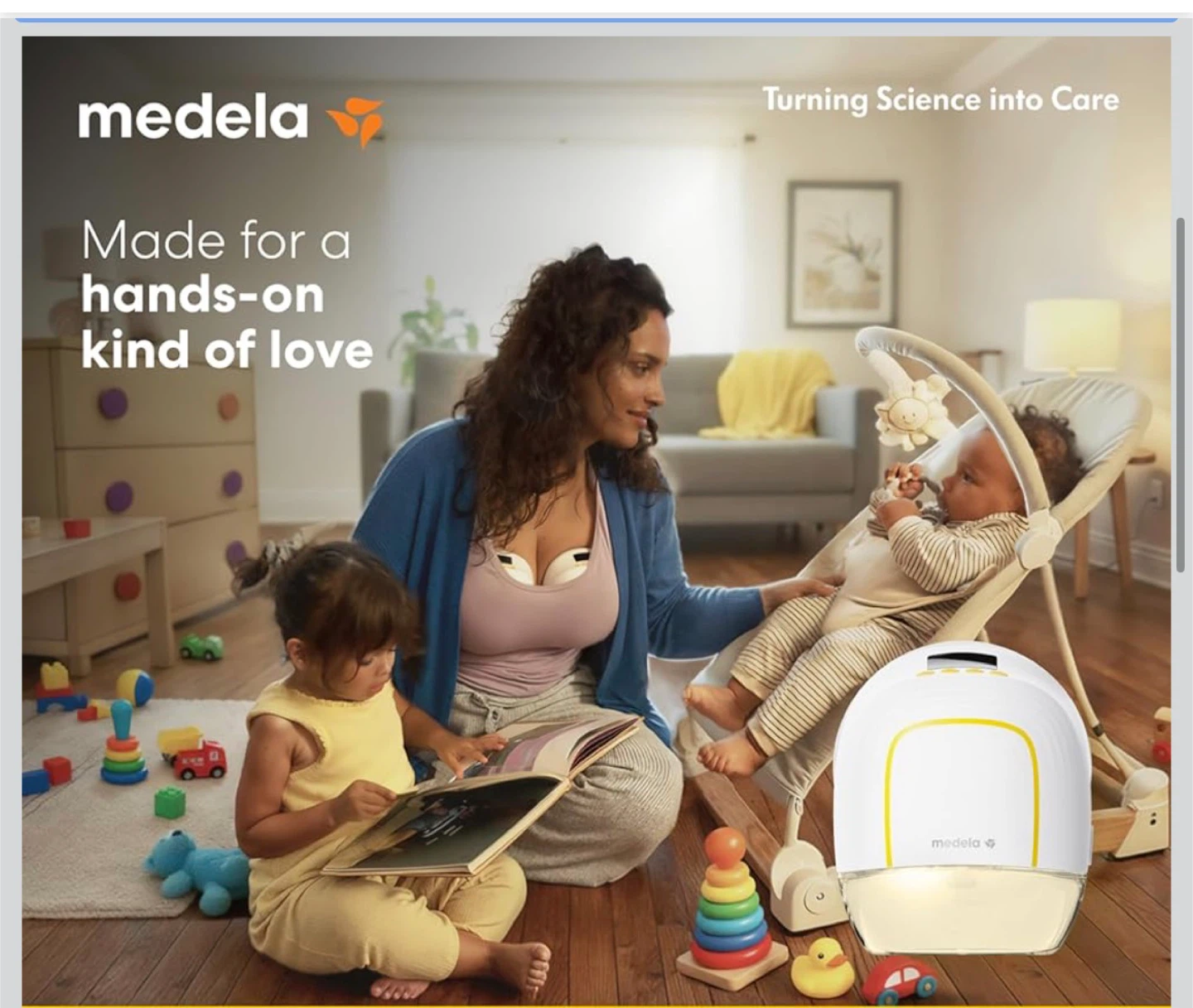 Medela Melody InBra Wearable Double Electric Breast Pump - photo 3