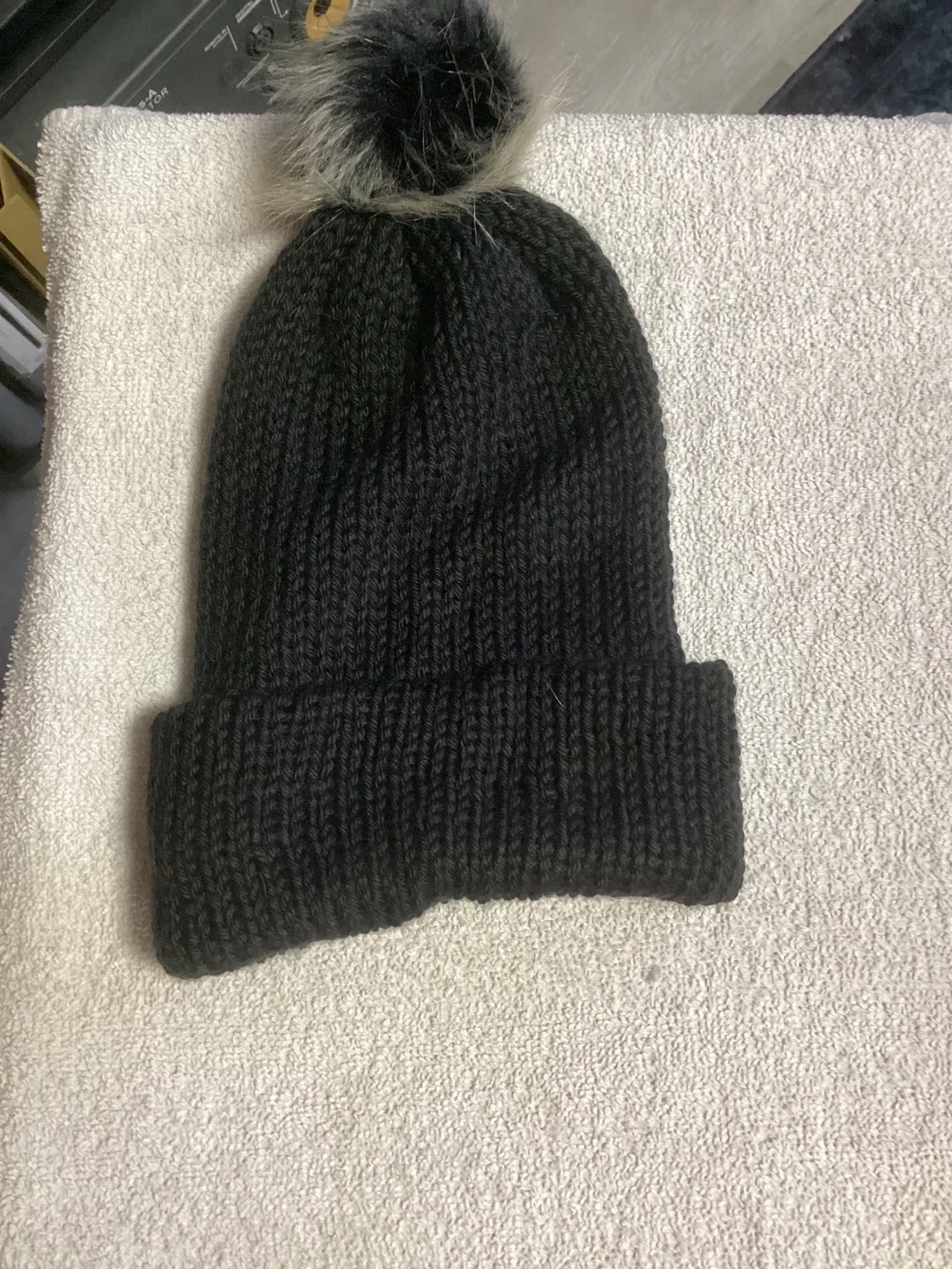 Handmade Knitted Beanies for the family - Grey & Black image indicator(4)