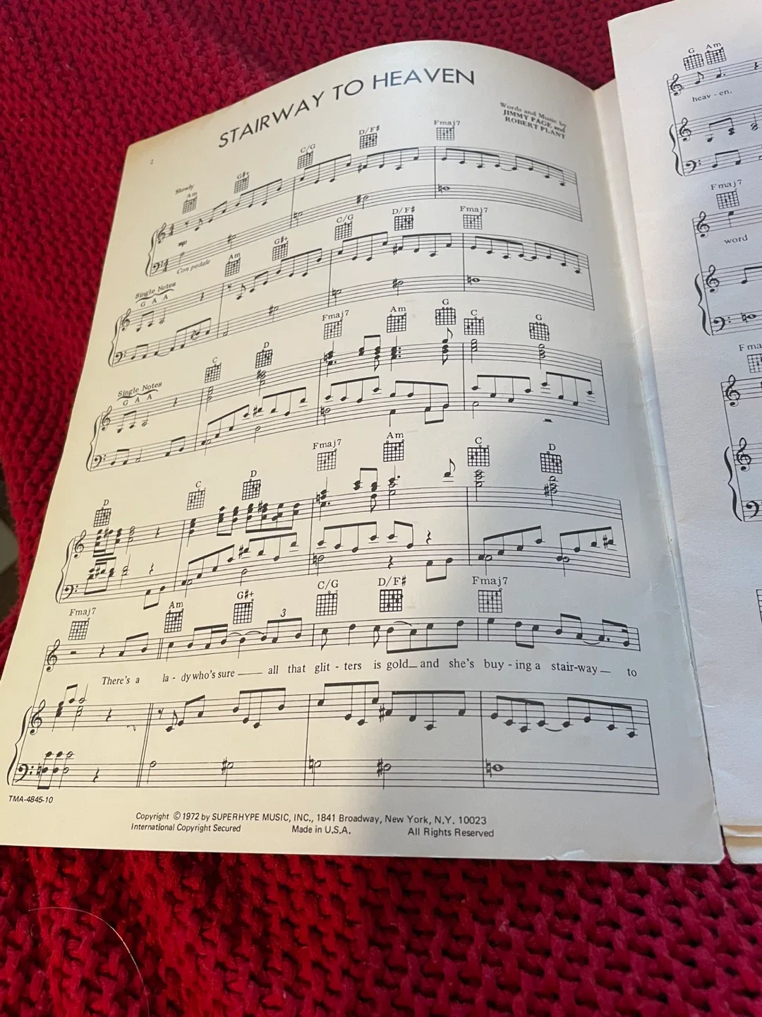 Stairway to Heaven Sheet Music by Led Zeppelin image indicator(2)