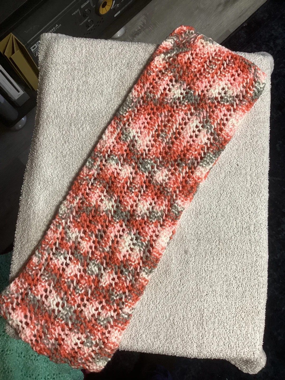 Handmade Knitted Set - Hat, Scarf, Headband image indicator(2)