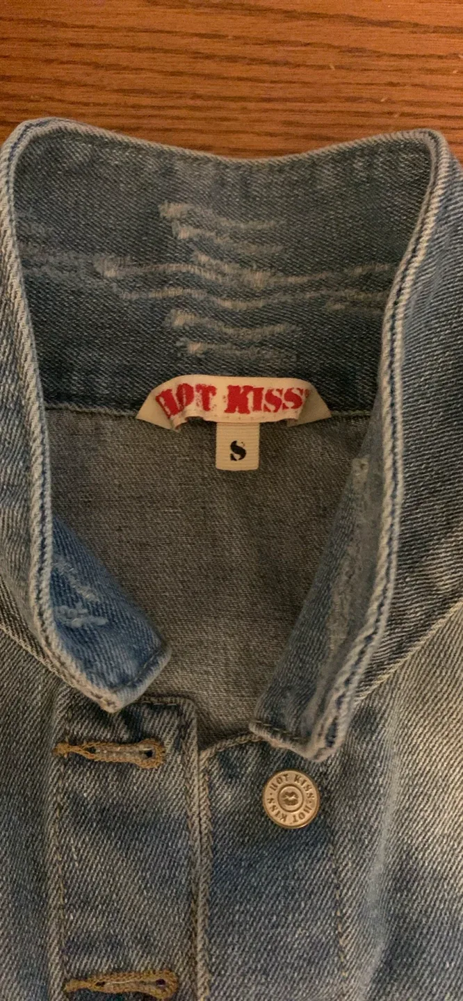 Hot Kiss Denim Jacket, Size Small image indicator(2)