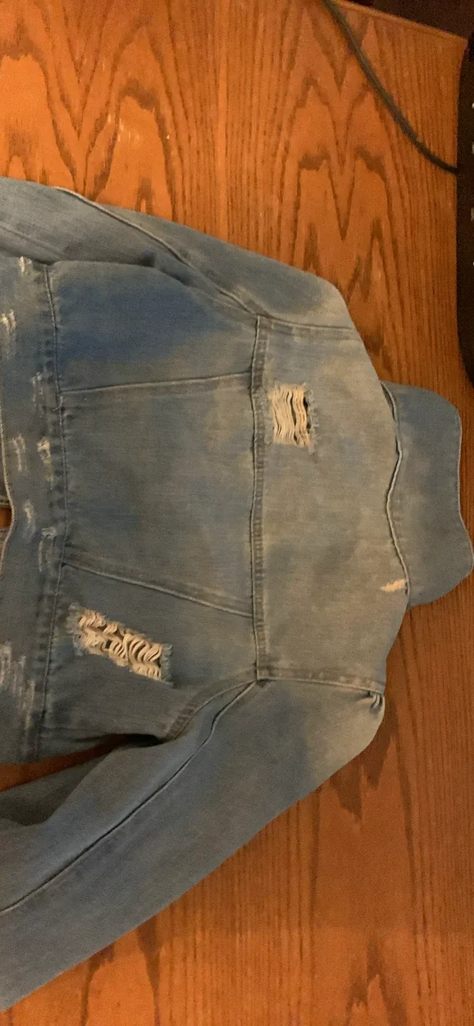 Hot Kiss Denim Jacket, Size Small image indicator(3)