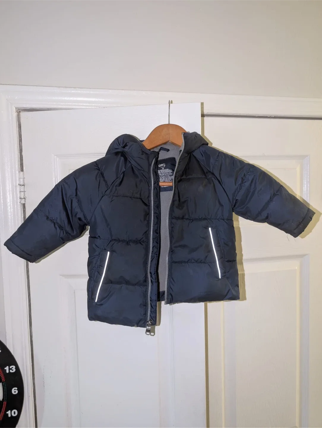 Wonder Nation Blue Puffer Jacket - Size 2years