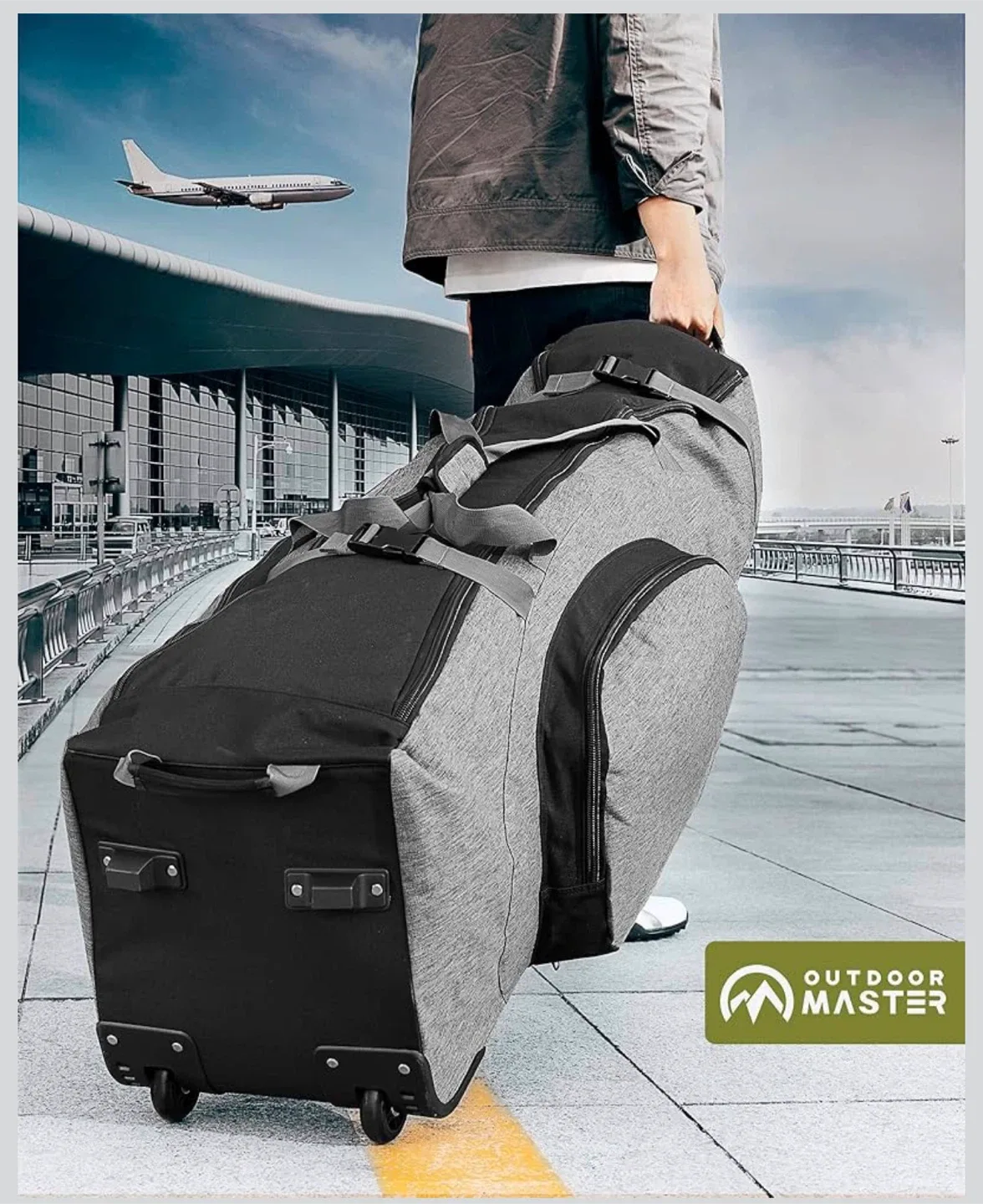 Outdoor Master Rolling Golf Travel Bag image indicator(2)