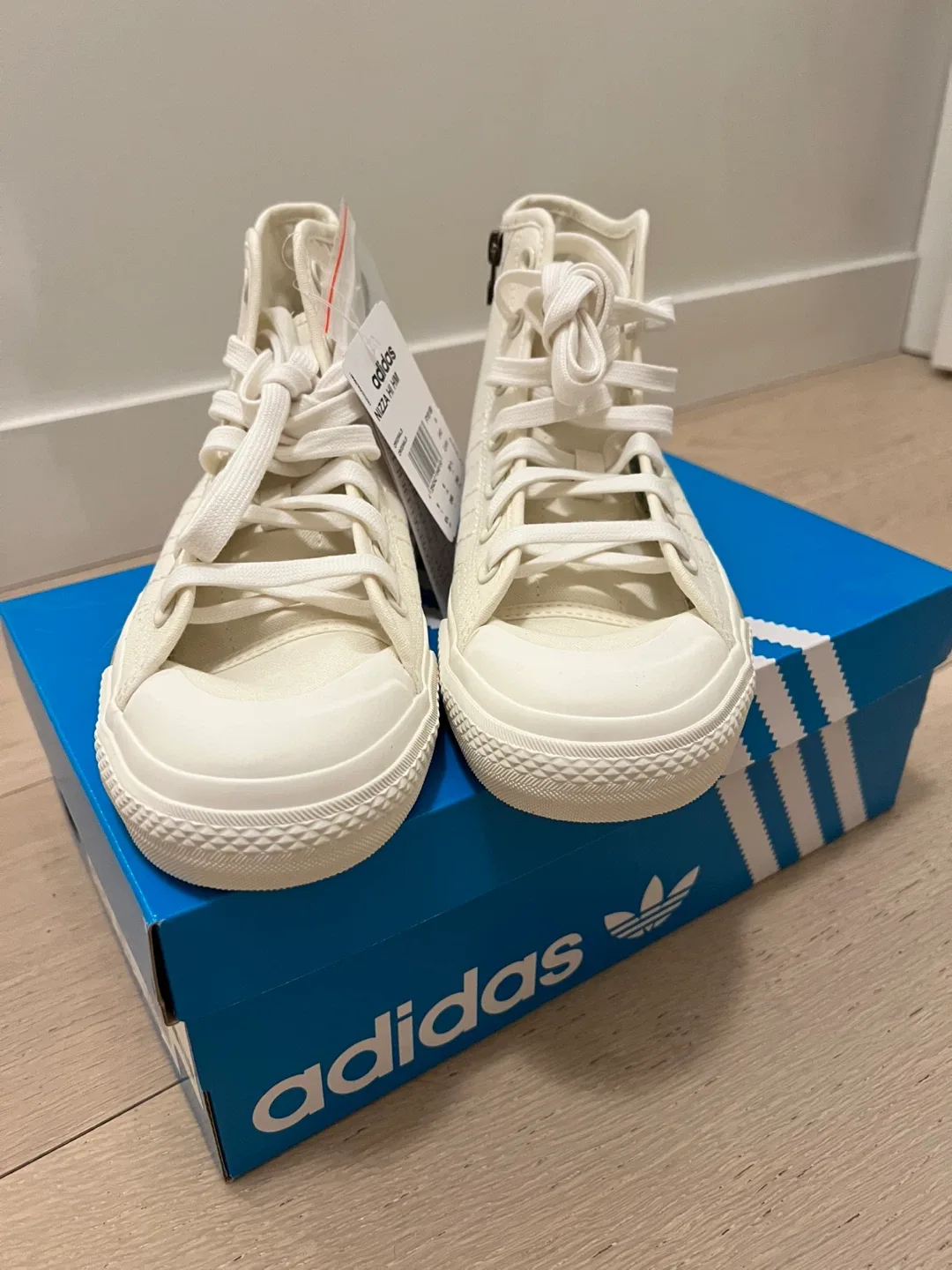 New Adidas x Human Made Nizza Hi UK 6 image indicator(4)