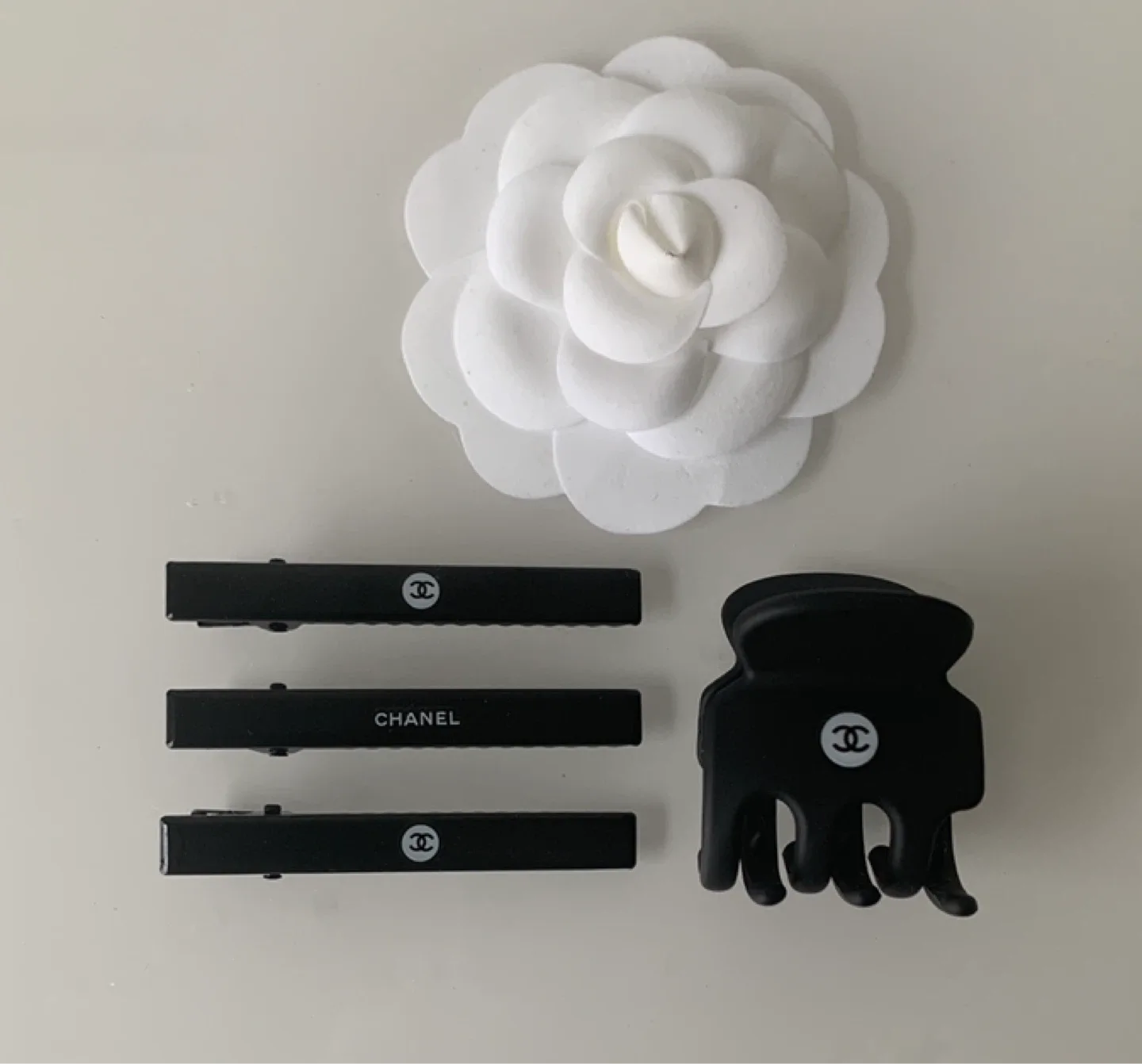 Chanel Hair Clips and Claw Clip Set