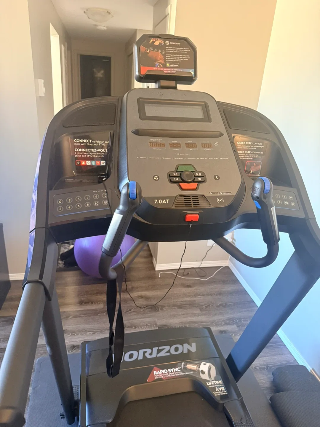 Horizon 7.0 AT Treadmill