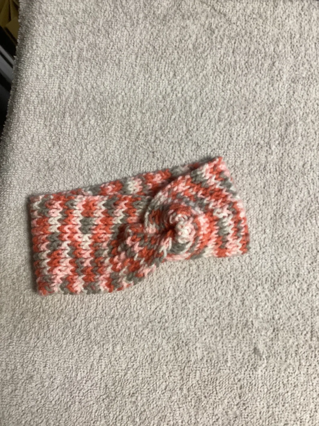 Hand Knit Hat and Headband Set image indicator(4)