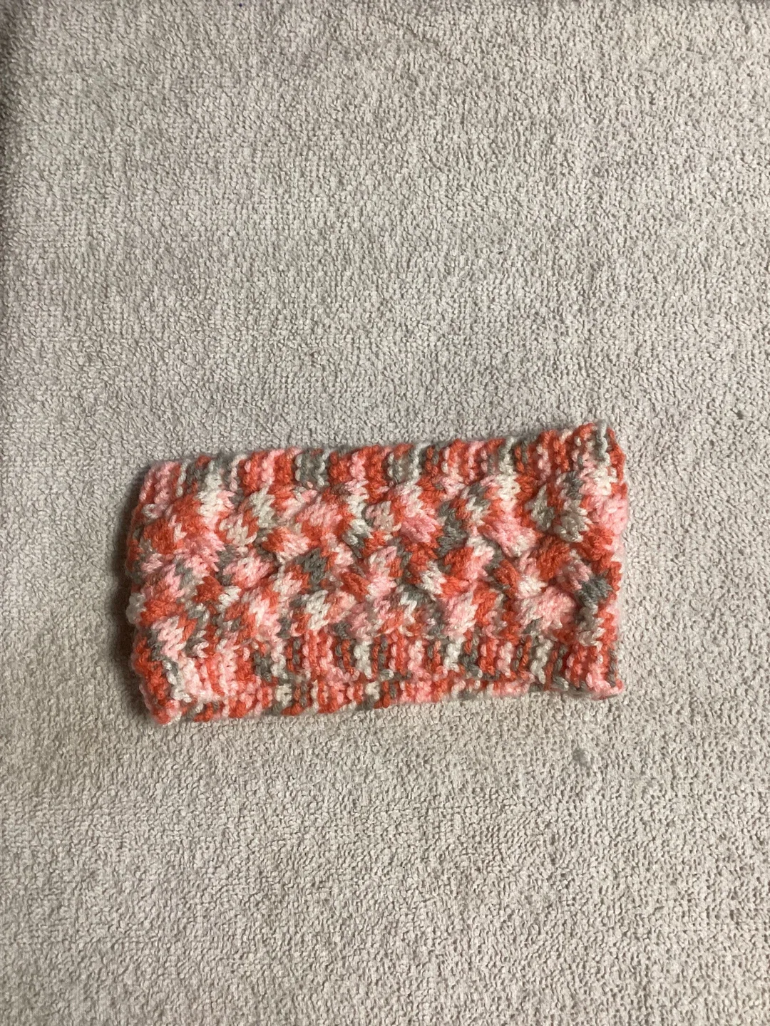 Hand Knit Hat and Headband Set image indicator(3)