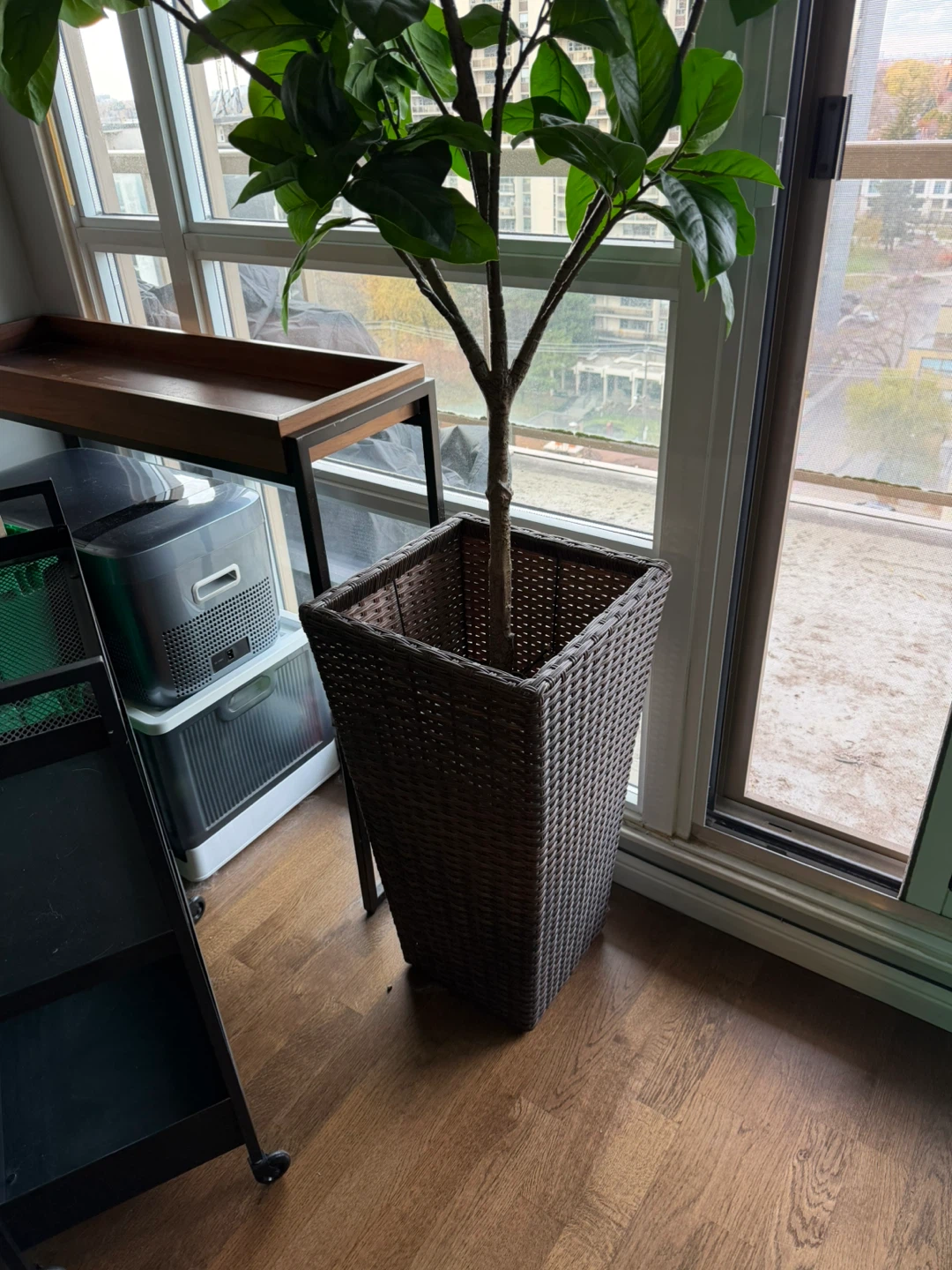 Artificial Plants and Wicker planters - photo 2