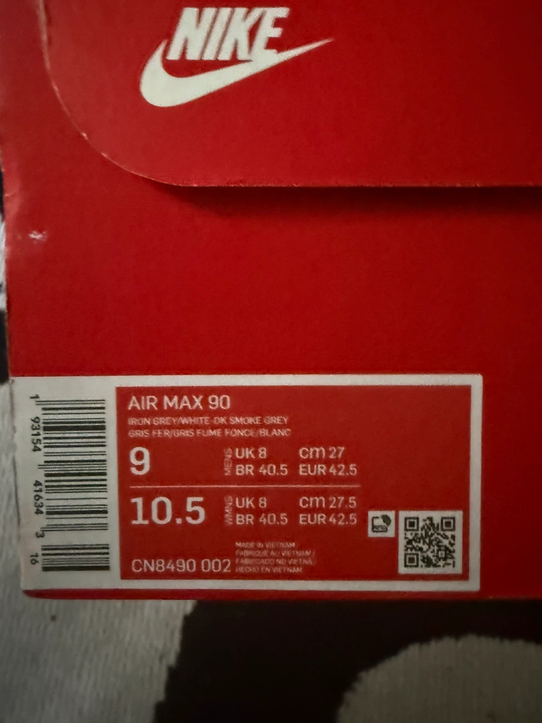 Nike Air Max 90 - Size 9 US Men's - photo 2