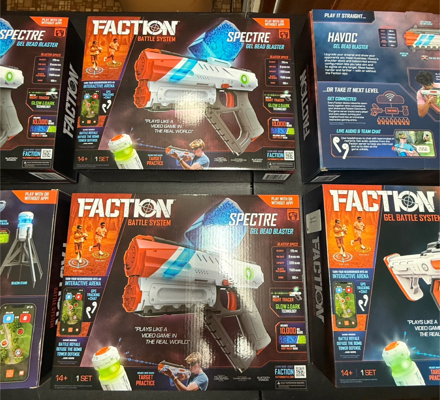 Faction Battle System Gel Bead Blaster 6 Blaster Sealed - photo 3