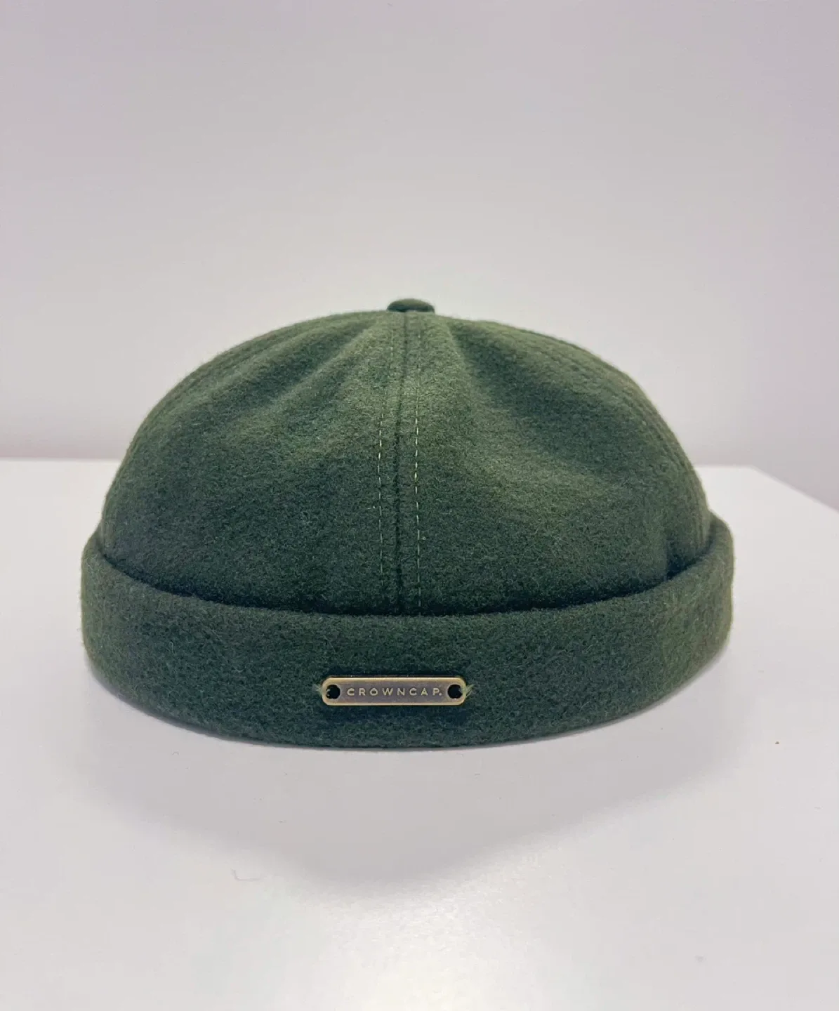 Crown Cap Wool Blend Toque
