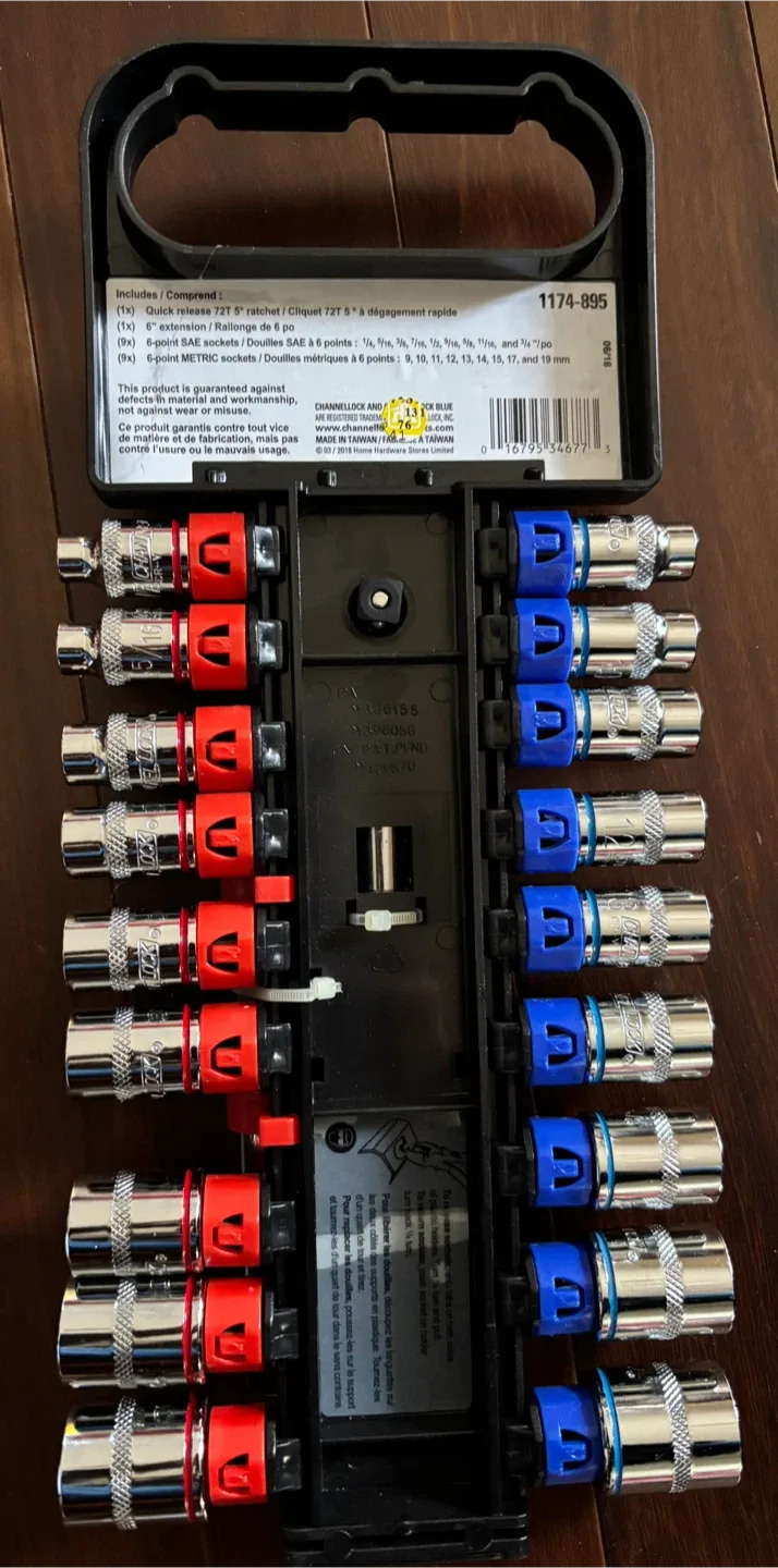 Channellock 20-Piece Socket Set - New! image indicator(2)