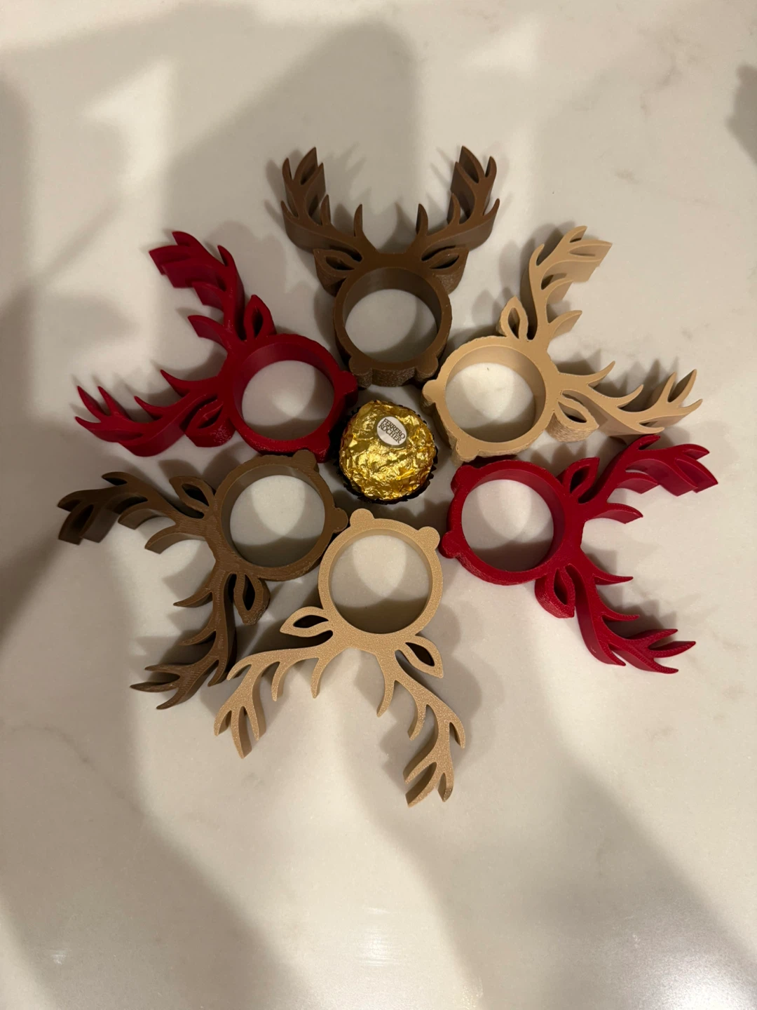 Reindeer Ferrero Rocher Chocolate Holder - photo 2