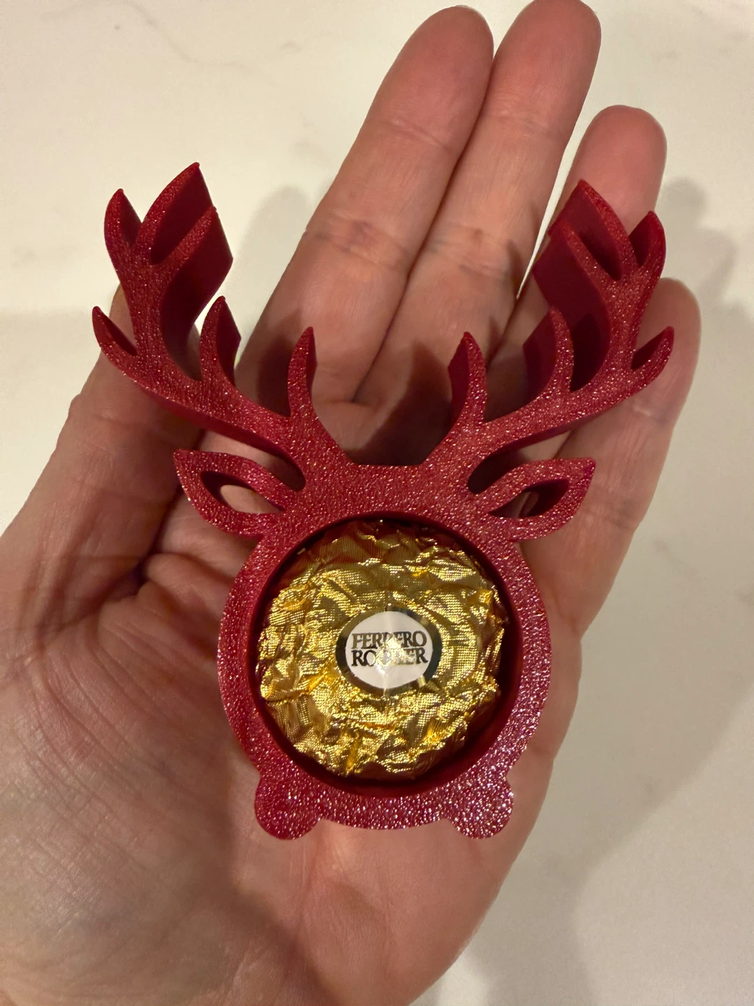 Reindeer Ferrero Rocher Chocolate Holder