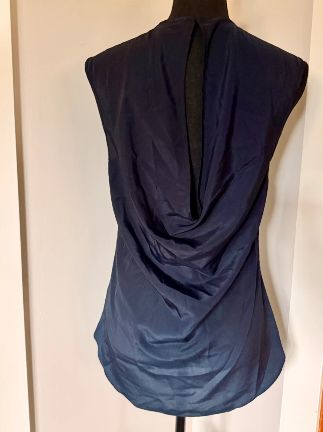 Michael Kors Navy Blue Blouse - photo 3