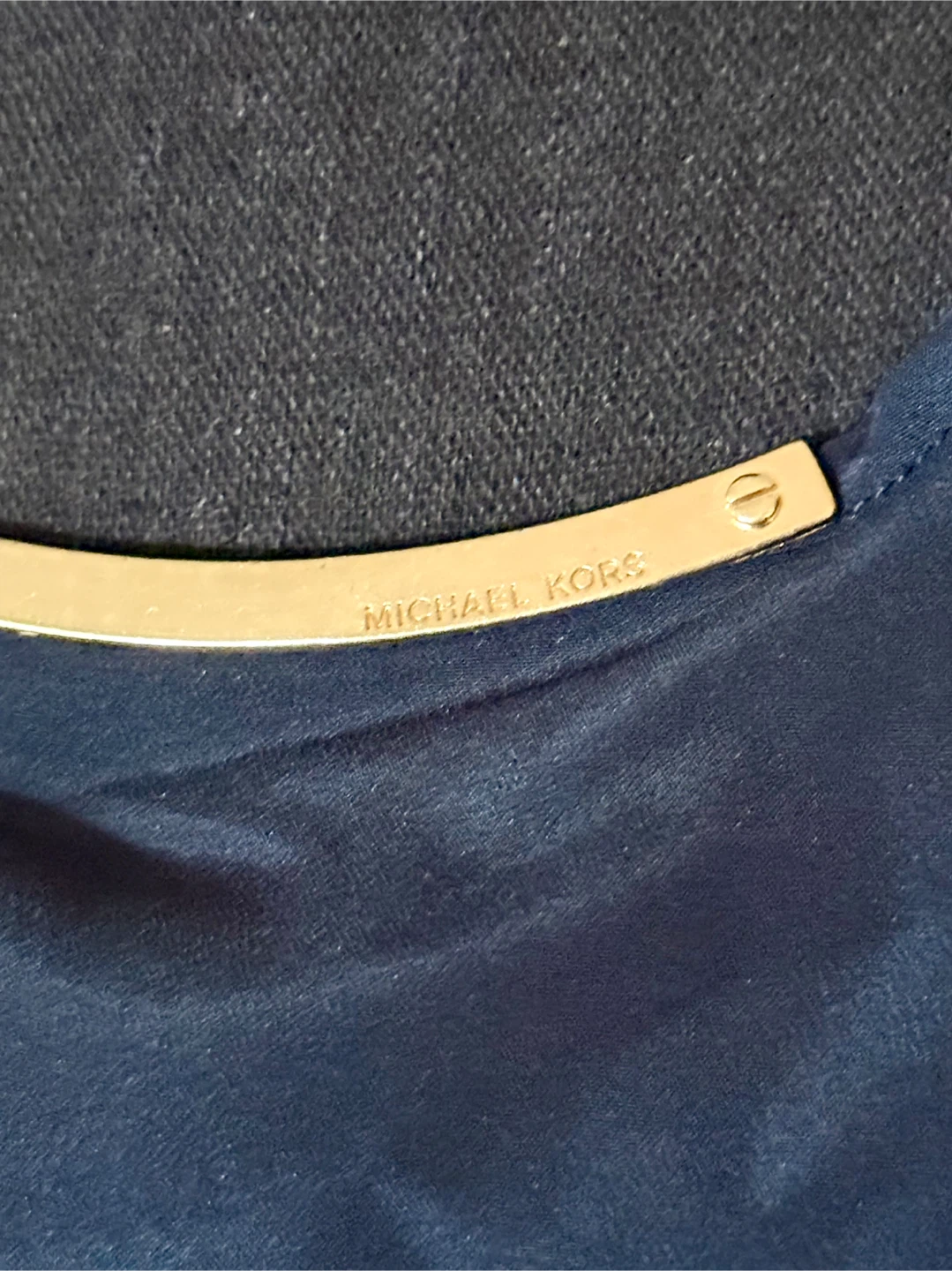 Michael Kors Navy Blue Blouse - photo 5