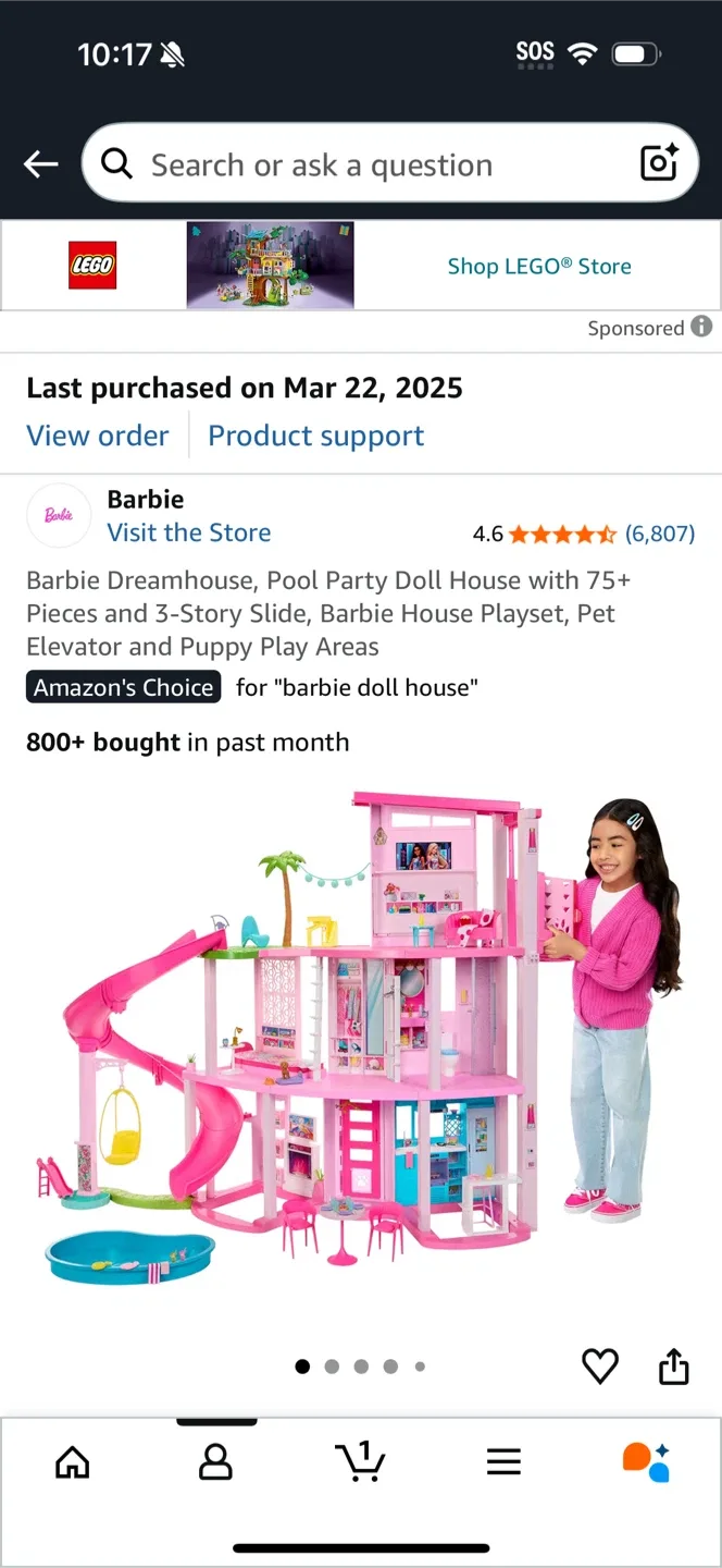 Barbie doll house