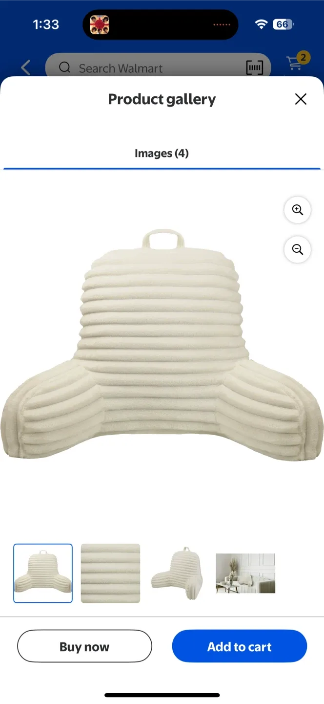 Cupcakes and Cashmere Bedrest Pillow - large image indicator(5)