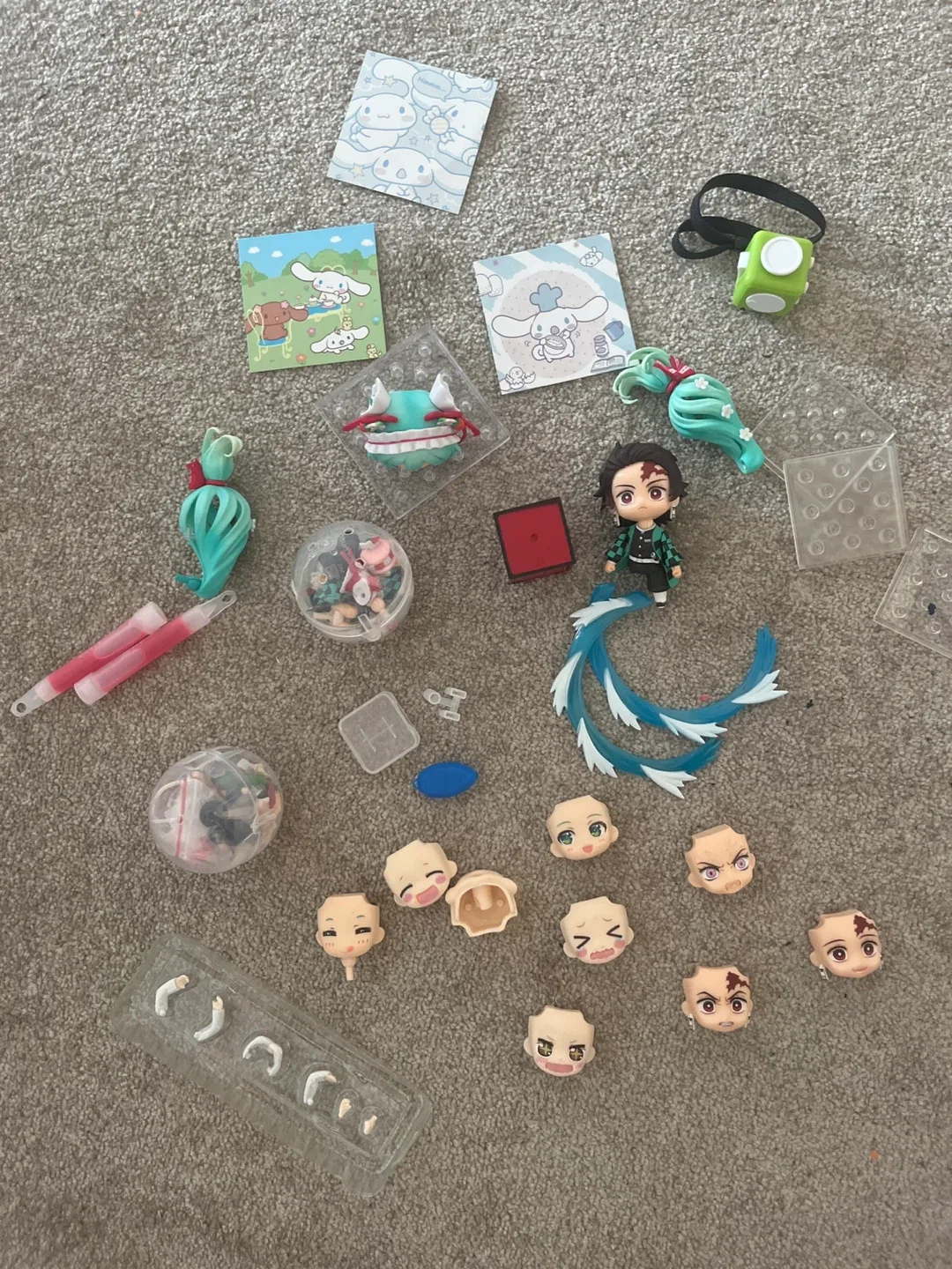 Anime Figure with Accessories