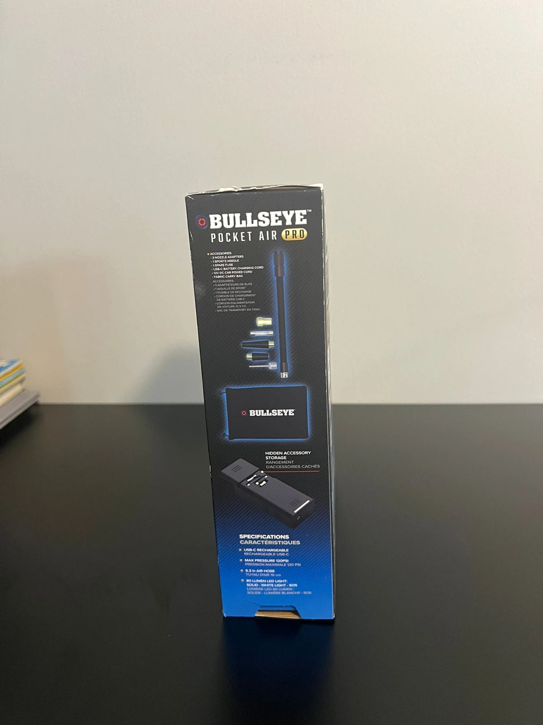 Bullseye Pocket Air Pro Rechargeable Tire Inflator - New - photo 4