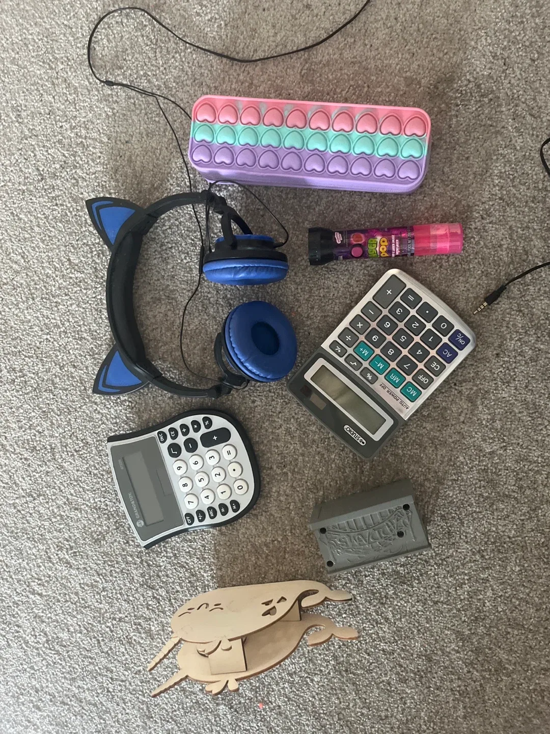 Kids Headphones, Calculator, Pop Pencil Case & More