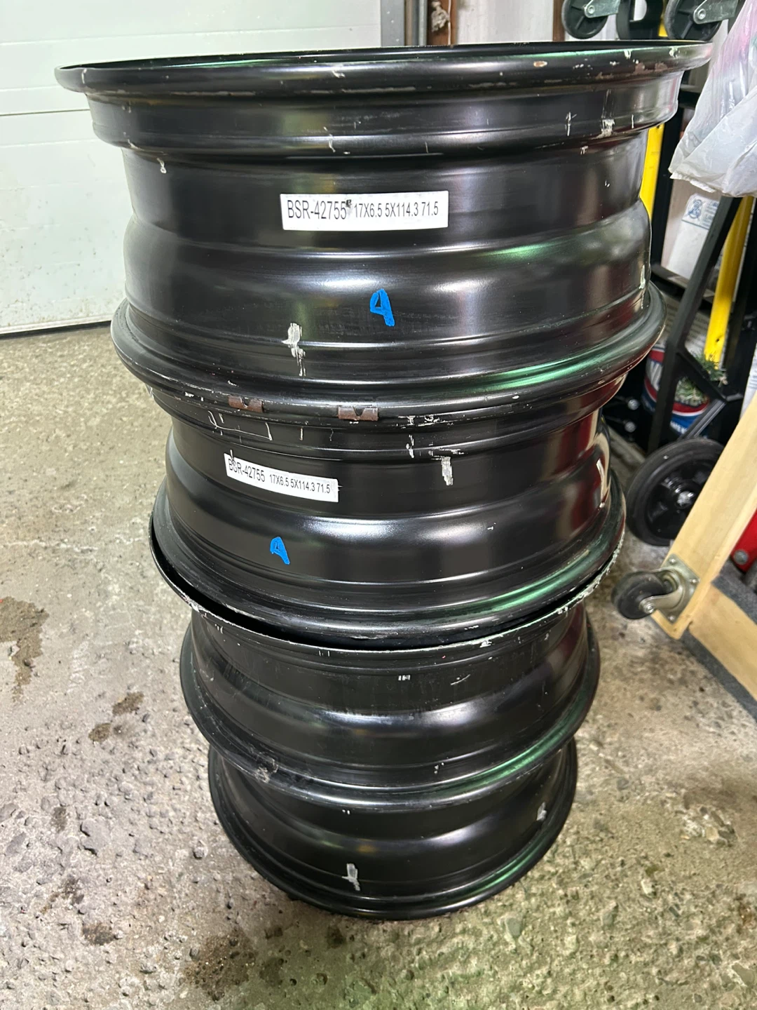 BSR-42755 Steel Rims 17X6.5 5X114.3 71.5 - photo 4