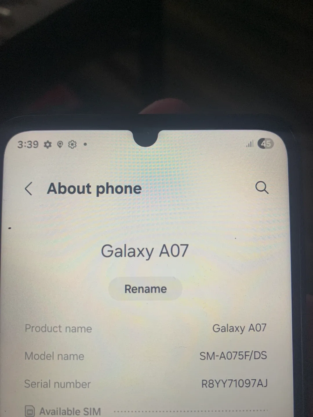 Samsung Galaxy A07 - Black image indicator(2)