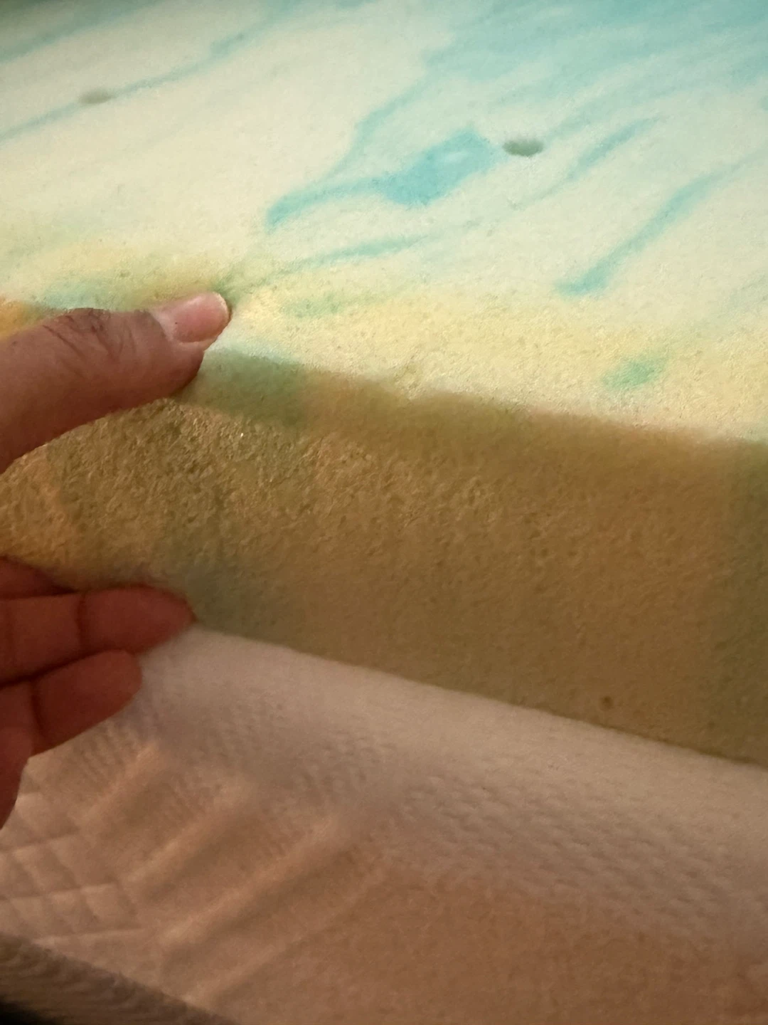Used - Linenspa 3 Inch Memory Foam Mattress Topper - photo 2