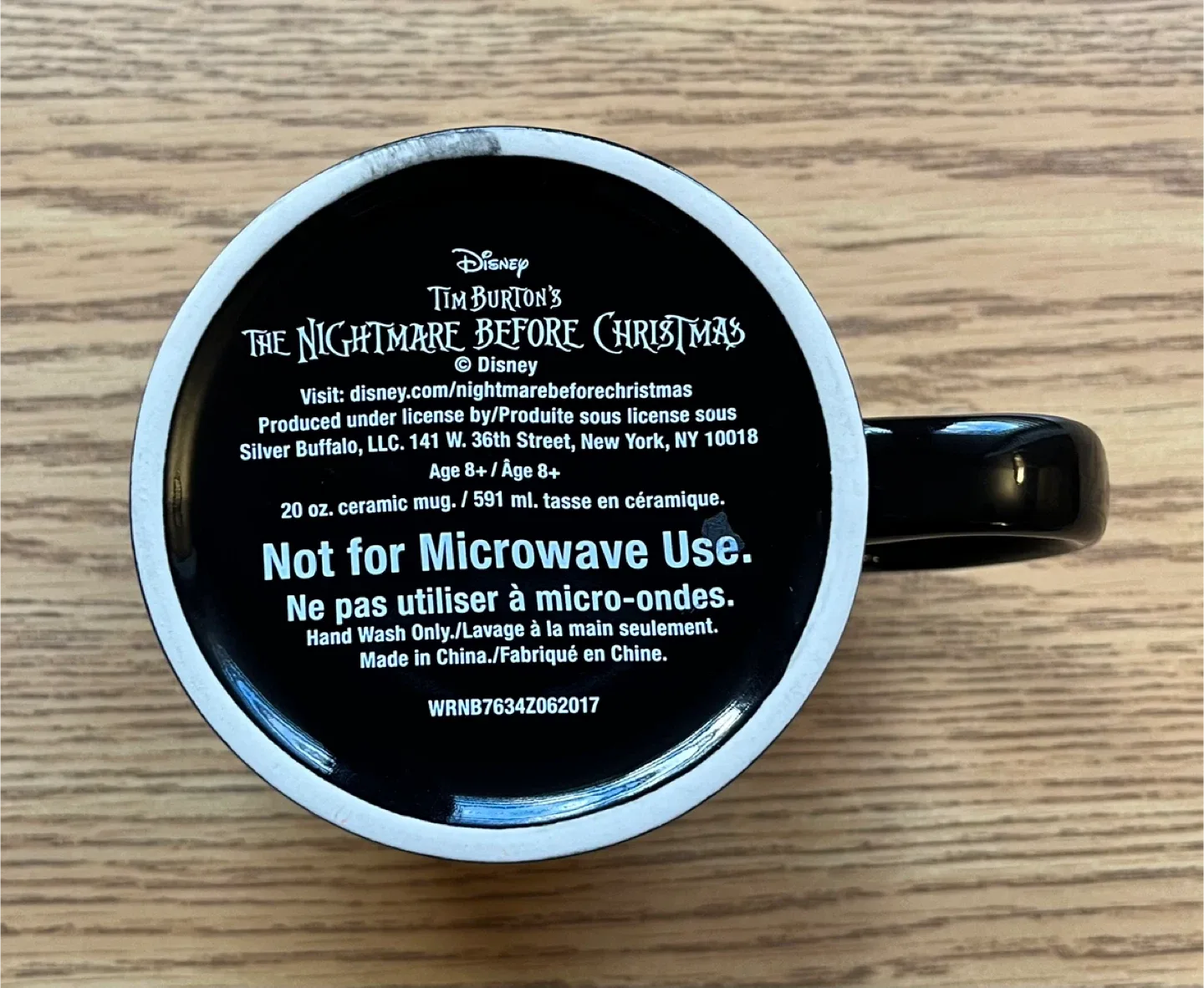 Nightmare Before Christmas 20oz Ceramic Mug image indicator(5)