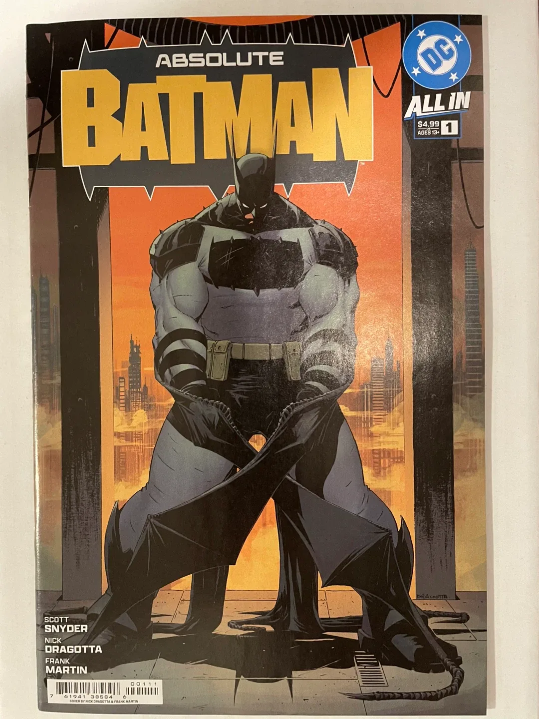 Absolute Batman 1 Cover A First Print