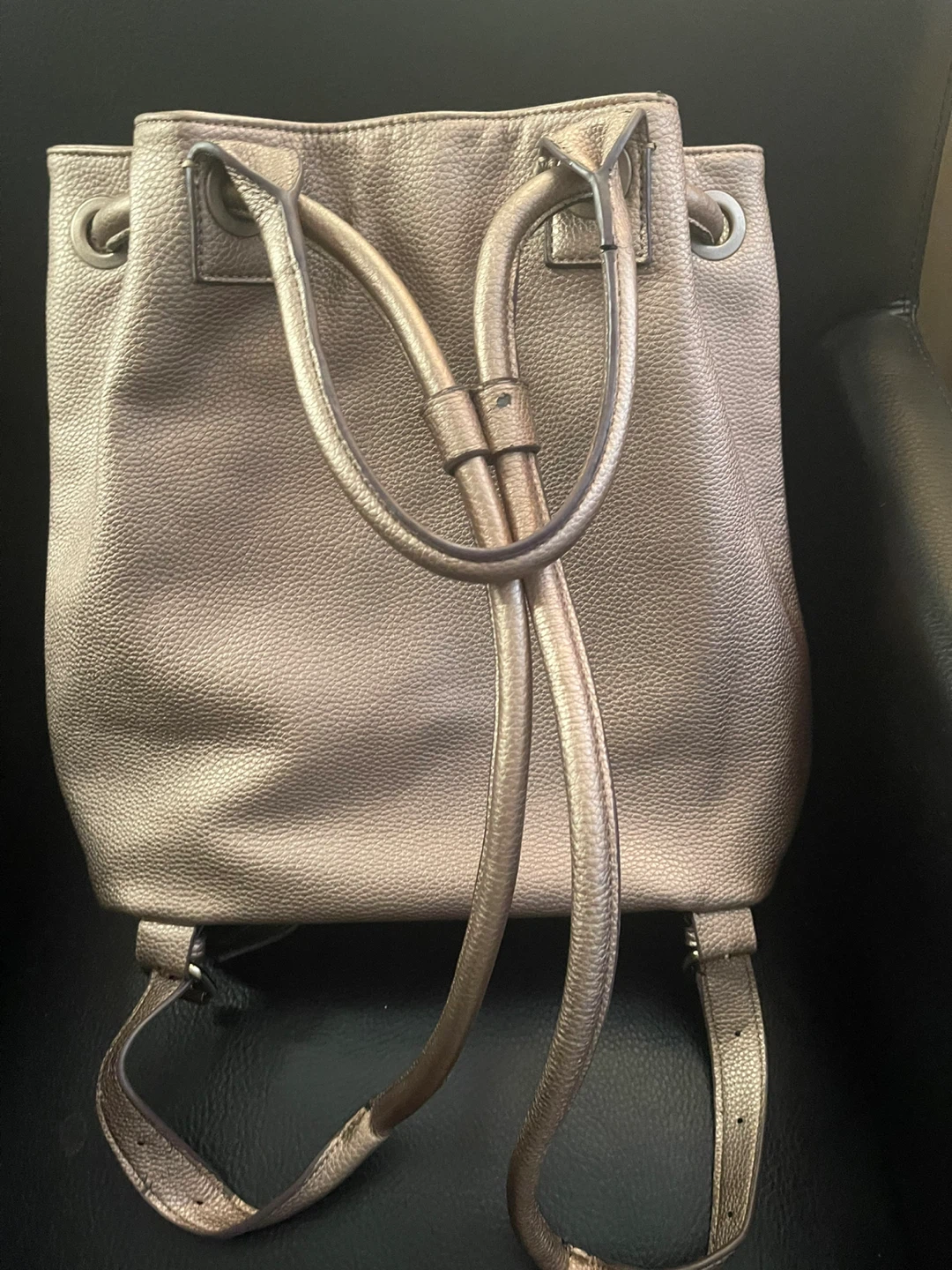 Michael Kors Bucket Backpack - Metallic - photo 2