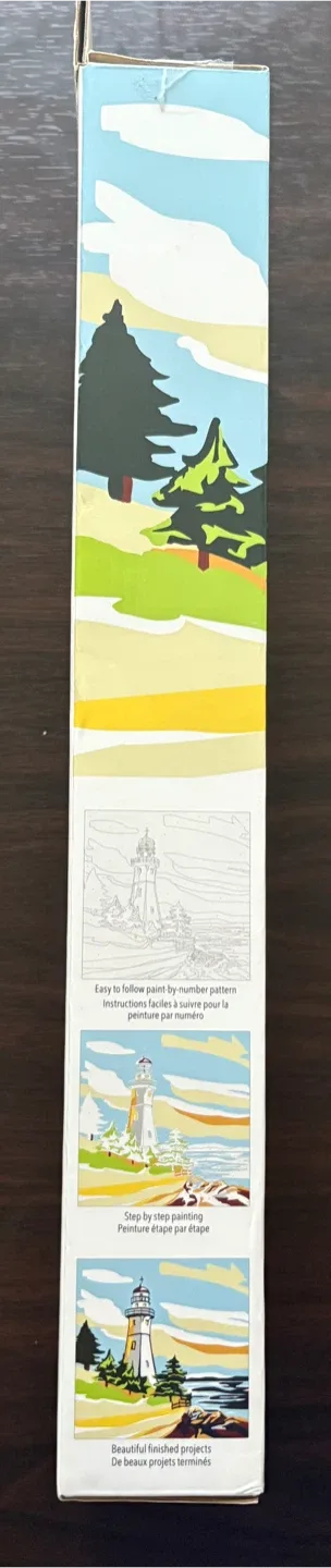 Plaid Let's Paint Modern Paint-By-Number Kit image indicator(4)