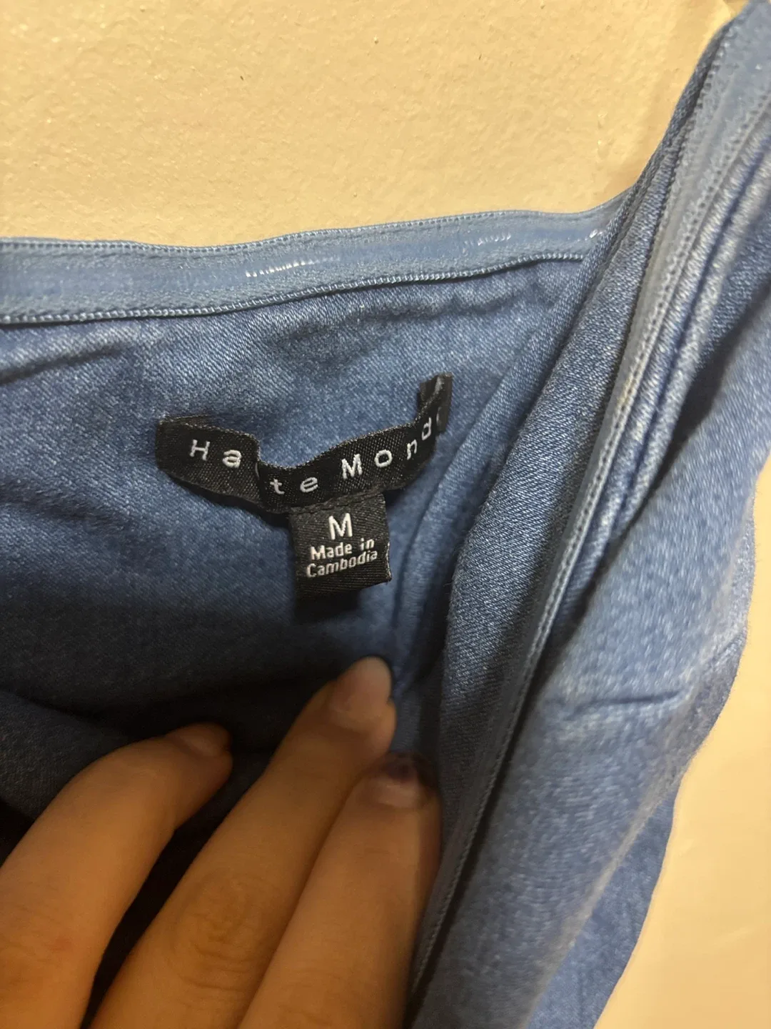 Hate Monday Denim Dress - Size M image indicator(4)