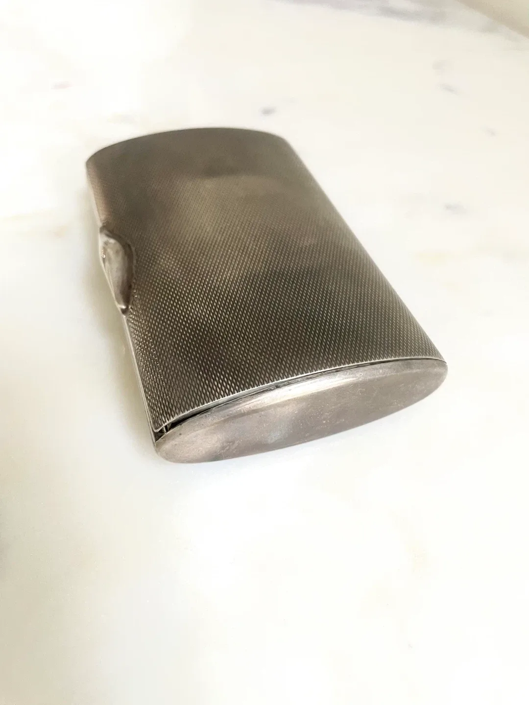 Sterling Silver Cigarette or Business Card Case -Vintage image indicator(2)