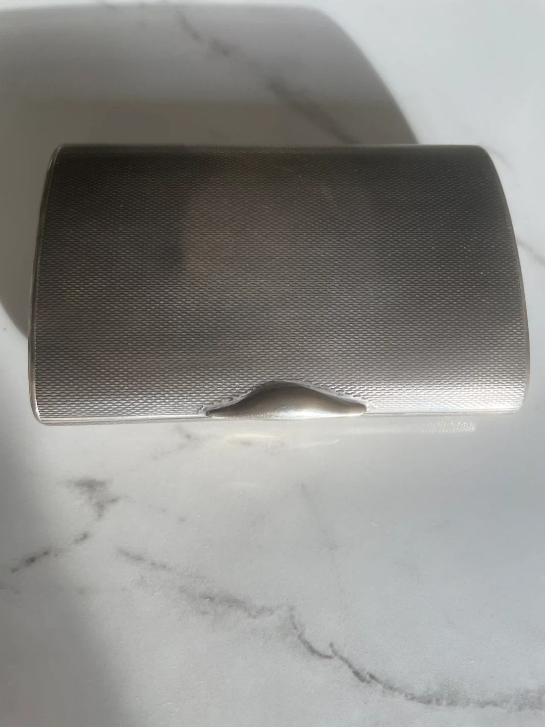 Sterling Silver Cigarette or Business Card Case -Vintage image indicator(8)