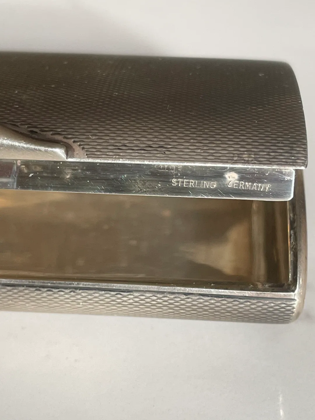 Sterling Silver Cigarette or Business Card Case -Vintage image indicator(7)