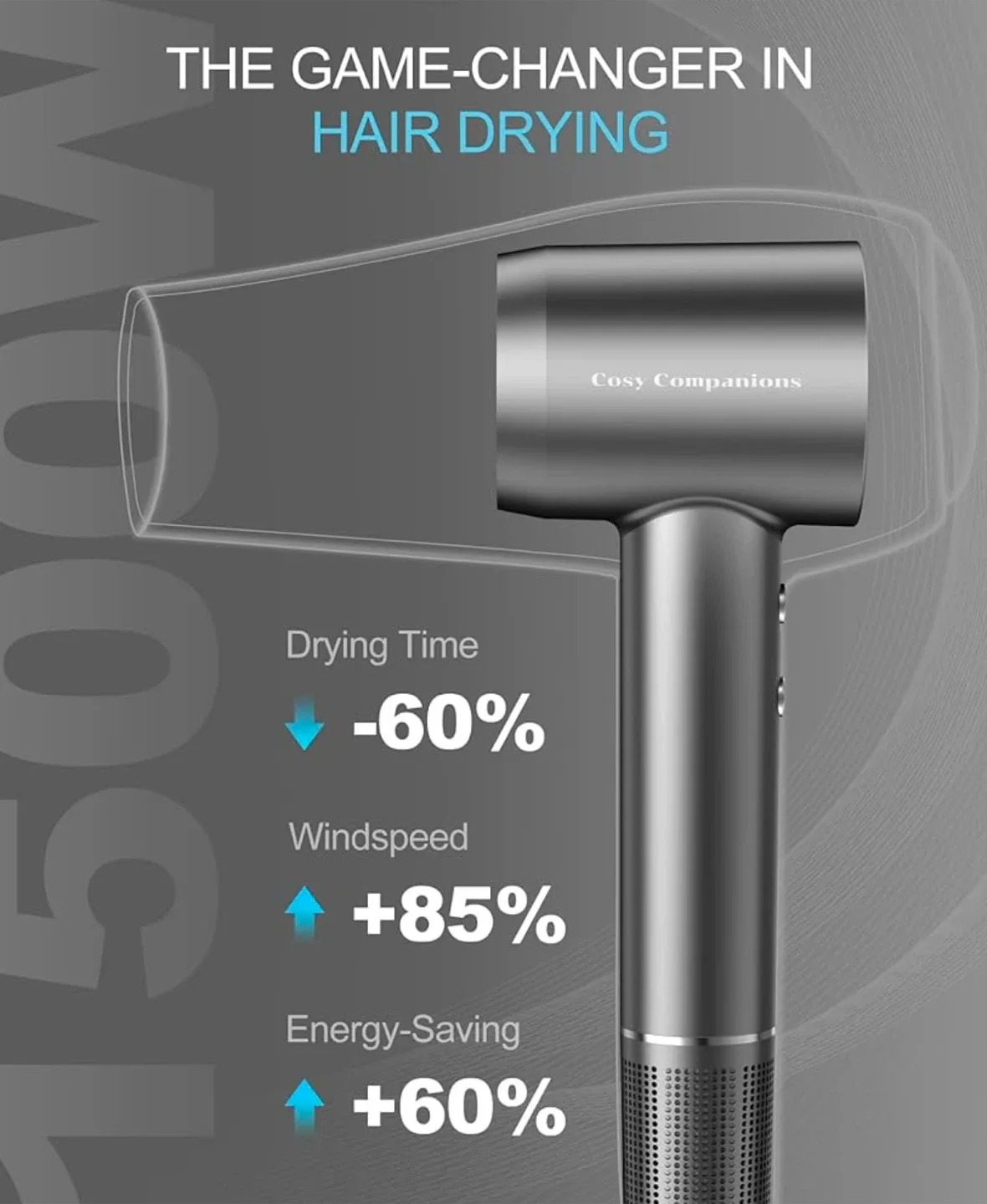Hair Dryer with Magnetic Nozzles image indicator(6)
