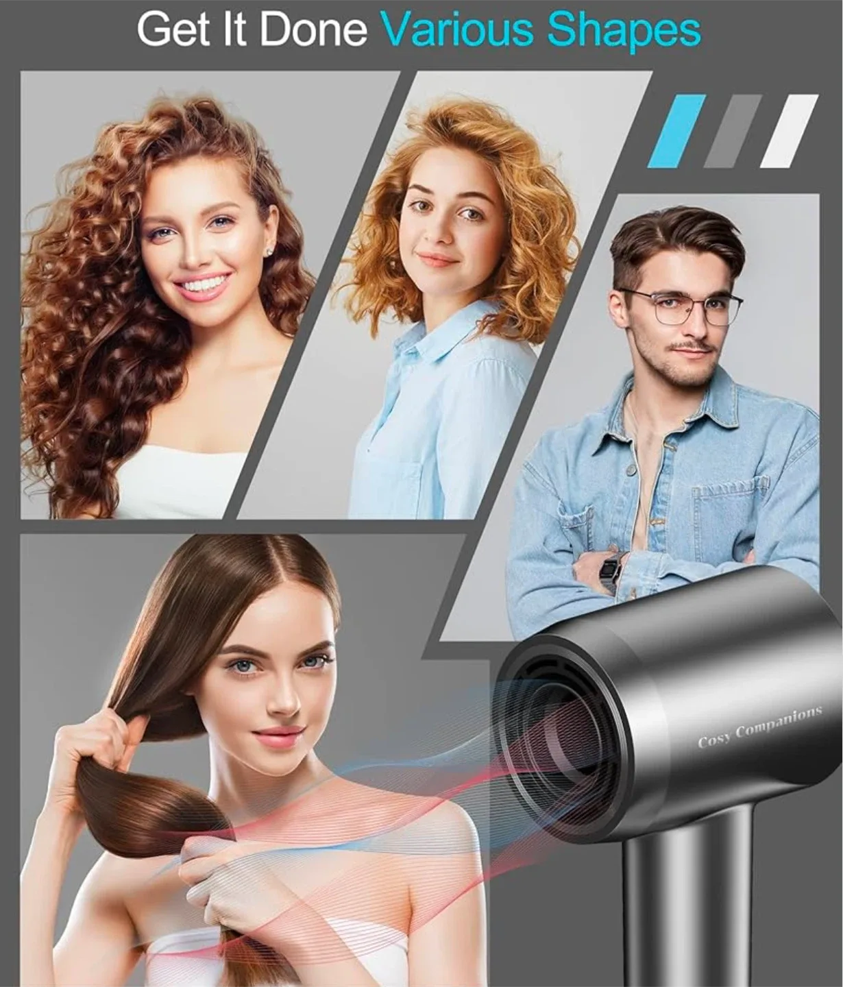 Hair Dryer with Magnetic Nozzles image indicator(7)