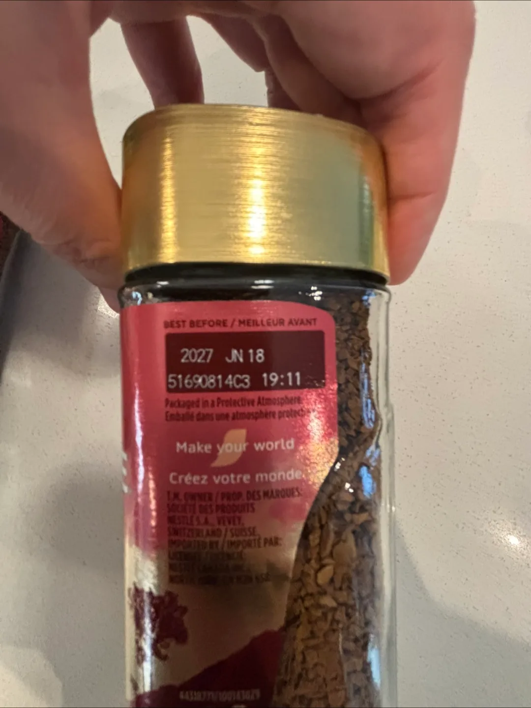 Nescafe Gold Colombia Instant Coffee - 95g image indicator(3)