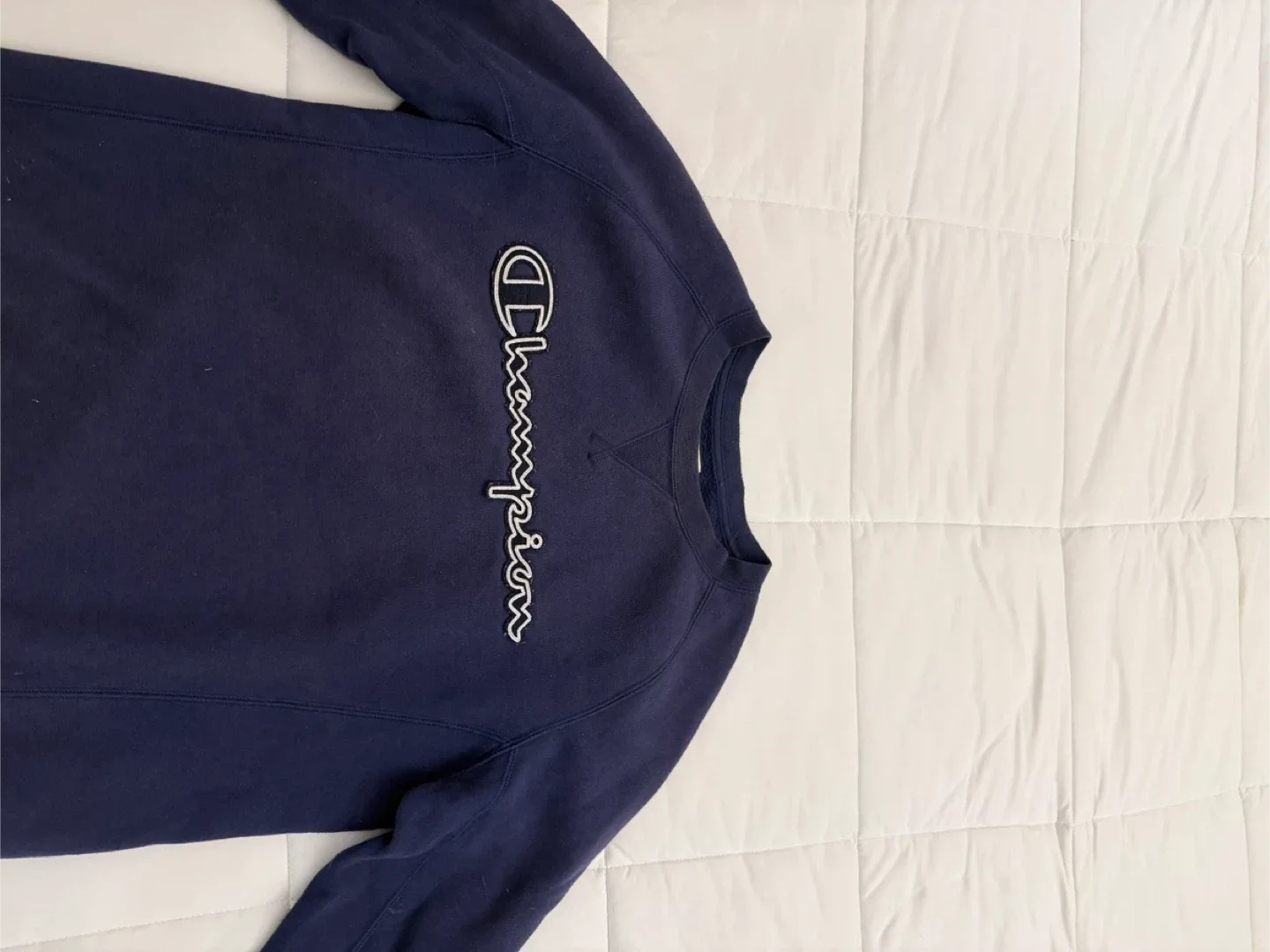 Champion Navy Blue Crewneck Sweatshirt