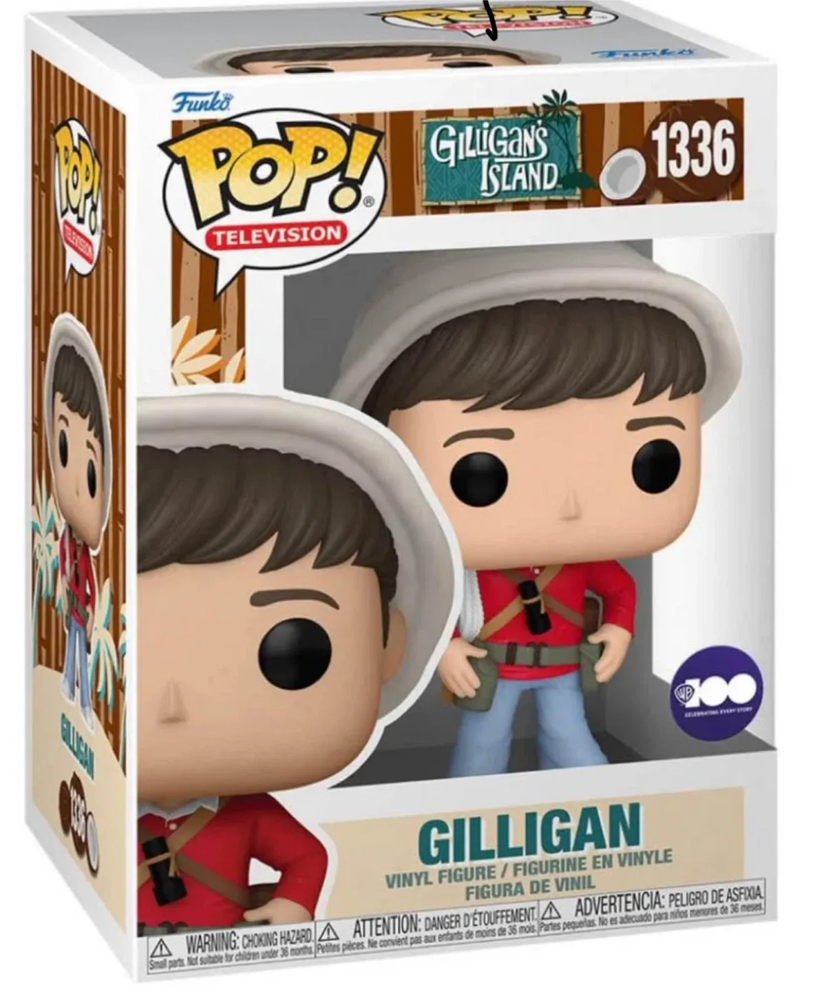 New Funko POP! Gilligan's Island - Gilligan #1336