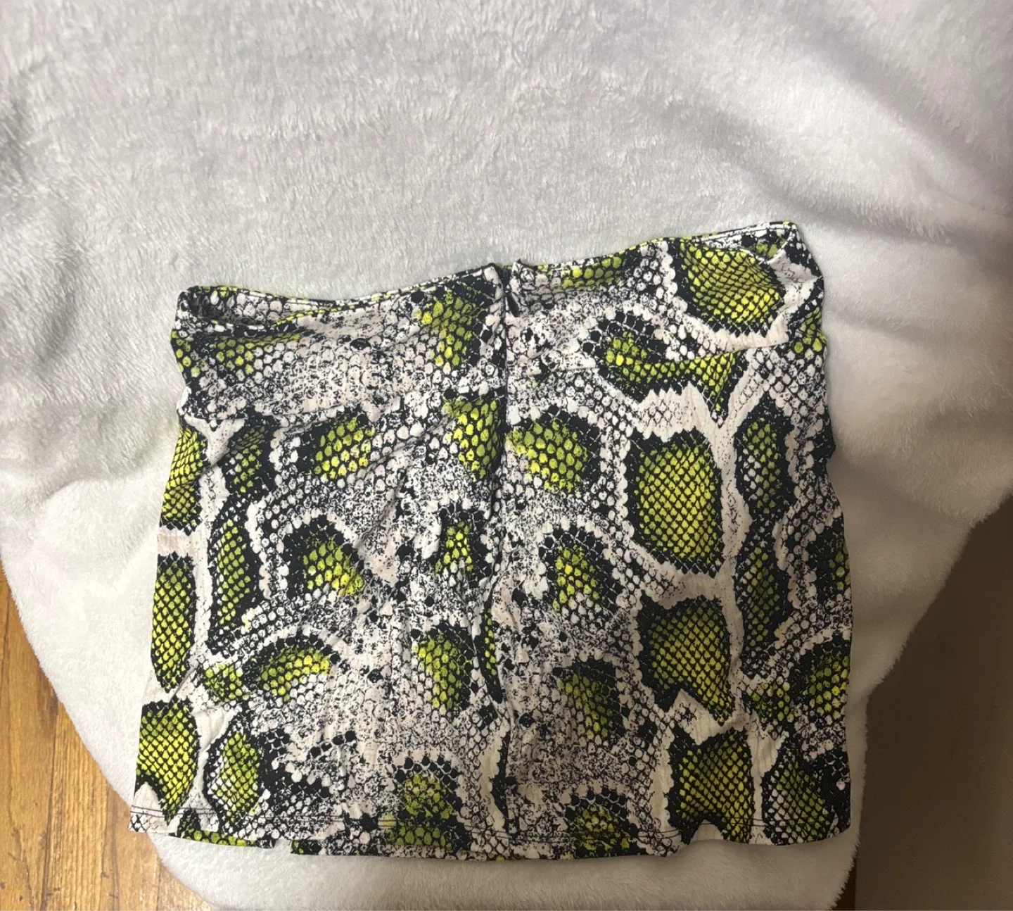 Forever 21 Snakeskin Mini Skirt - Size Small image indicator(2)