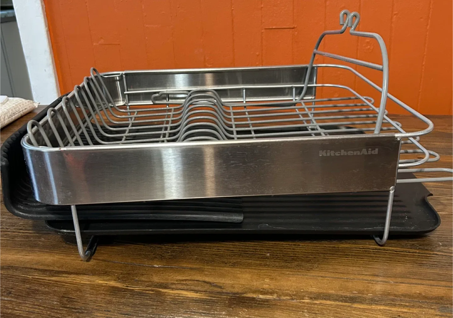 KitchenAid Dish Rack - Silver & Black
