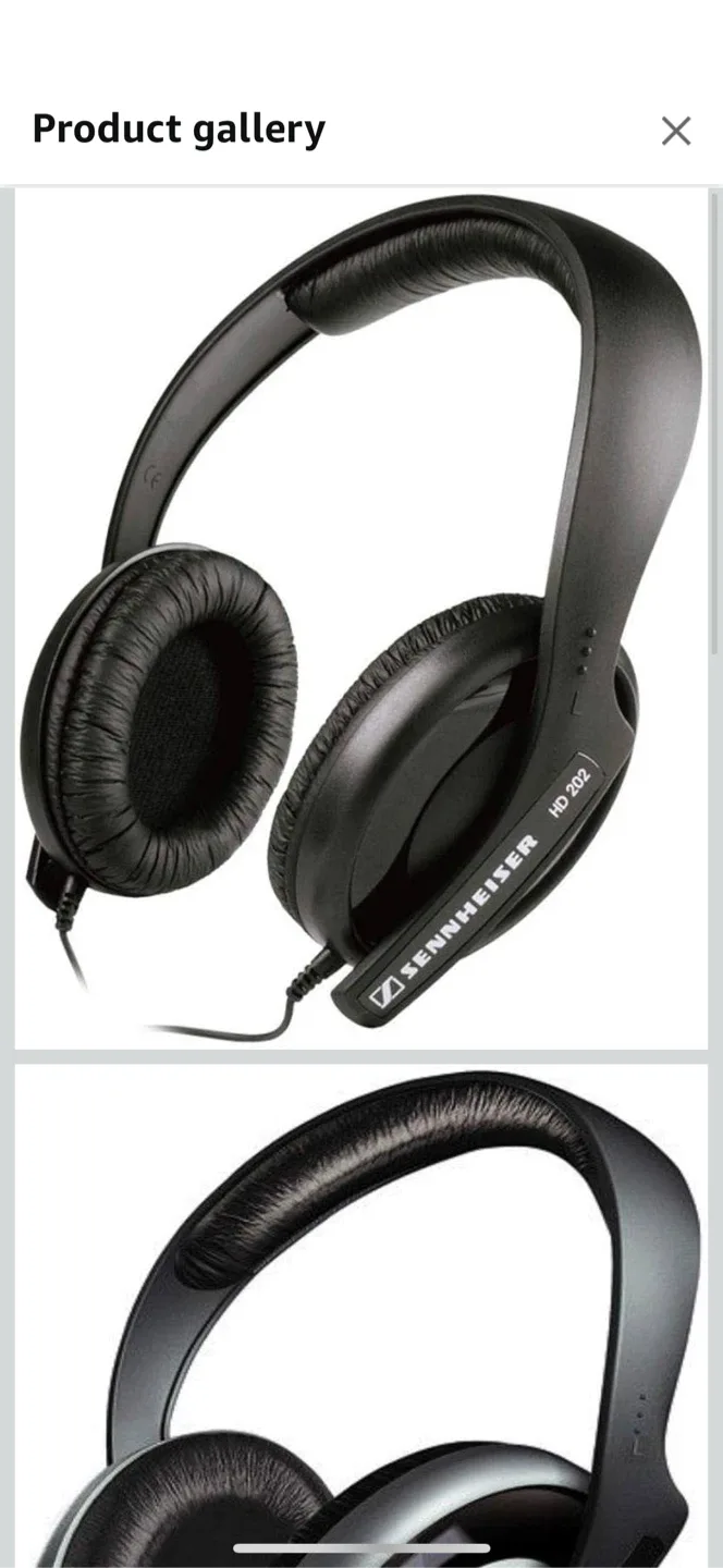 Sennheiser HD 202 Headphones image indicator(3)