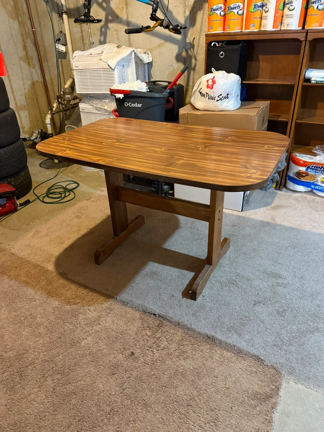 Vintage Wooden Dining Table image indicator(4)