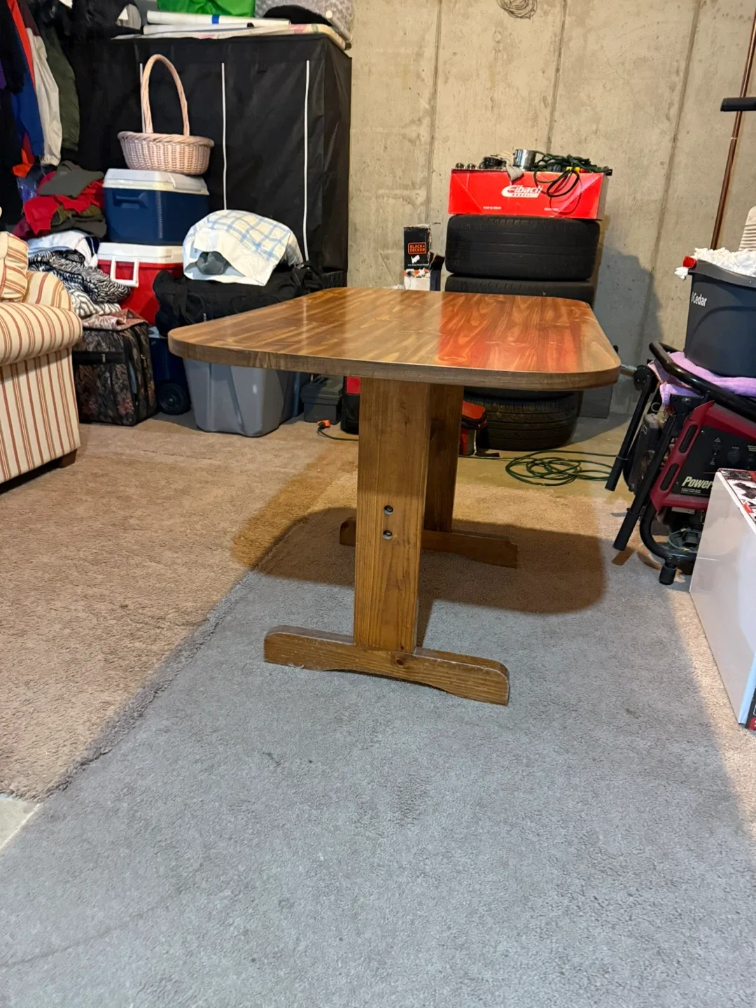 Vintage Wooden Dining Table