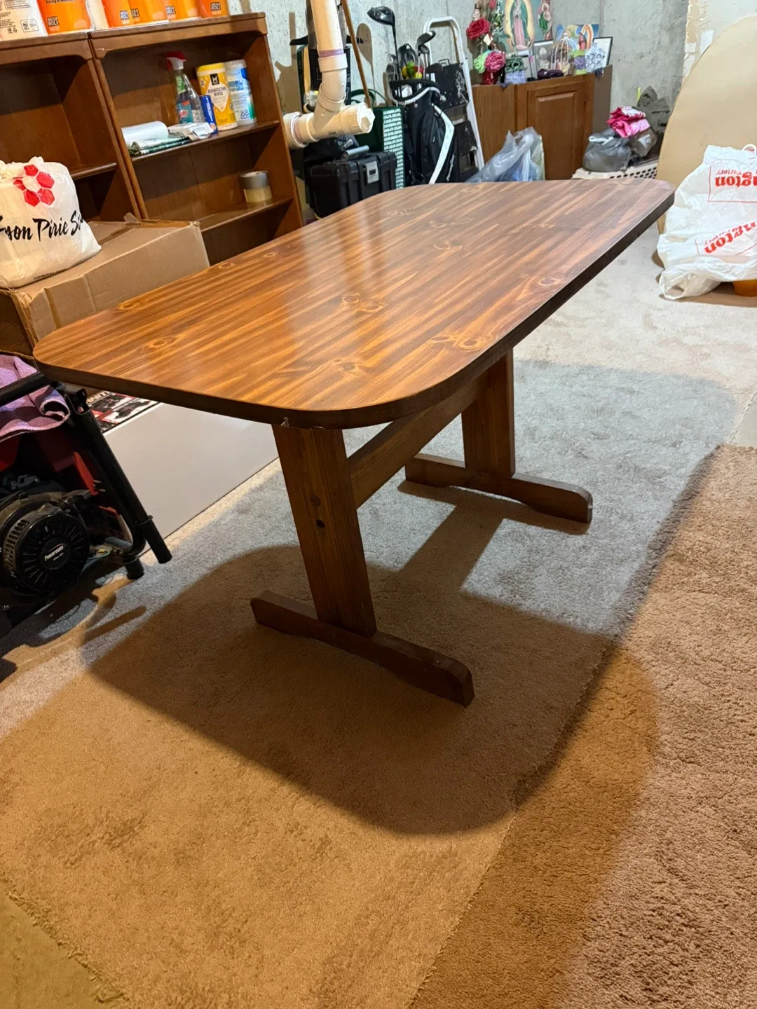 Vintage Wooden Dining Table image indicator(3)