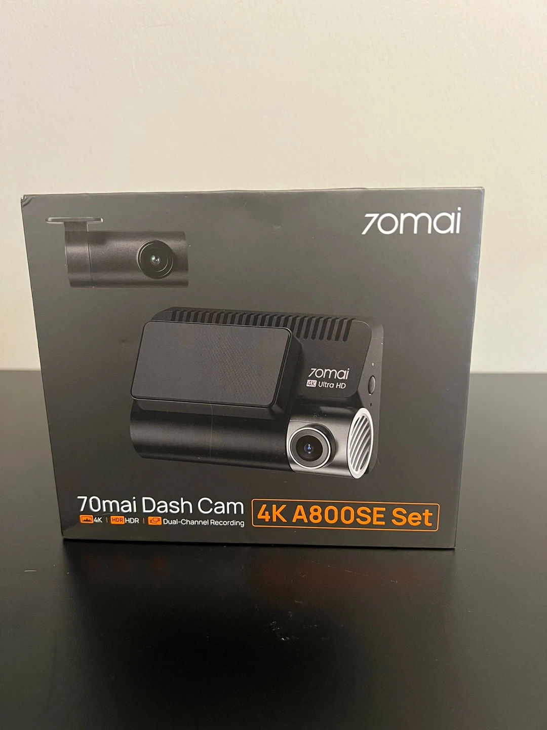 70mai Dash Cam 4K A800S-1 Set - New in Box - photo 4